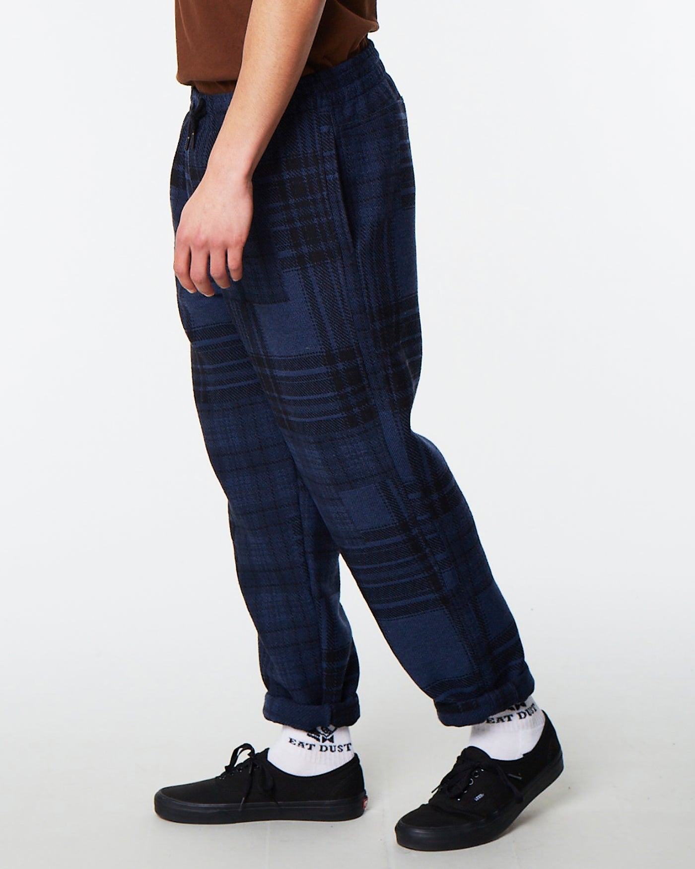 Gonz Pants Boro Quilt Navy