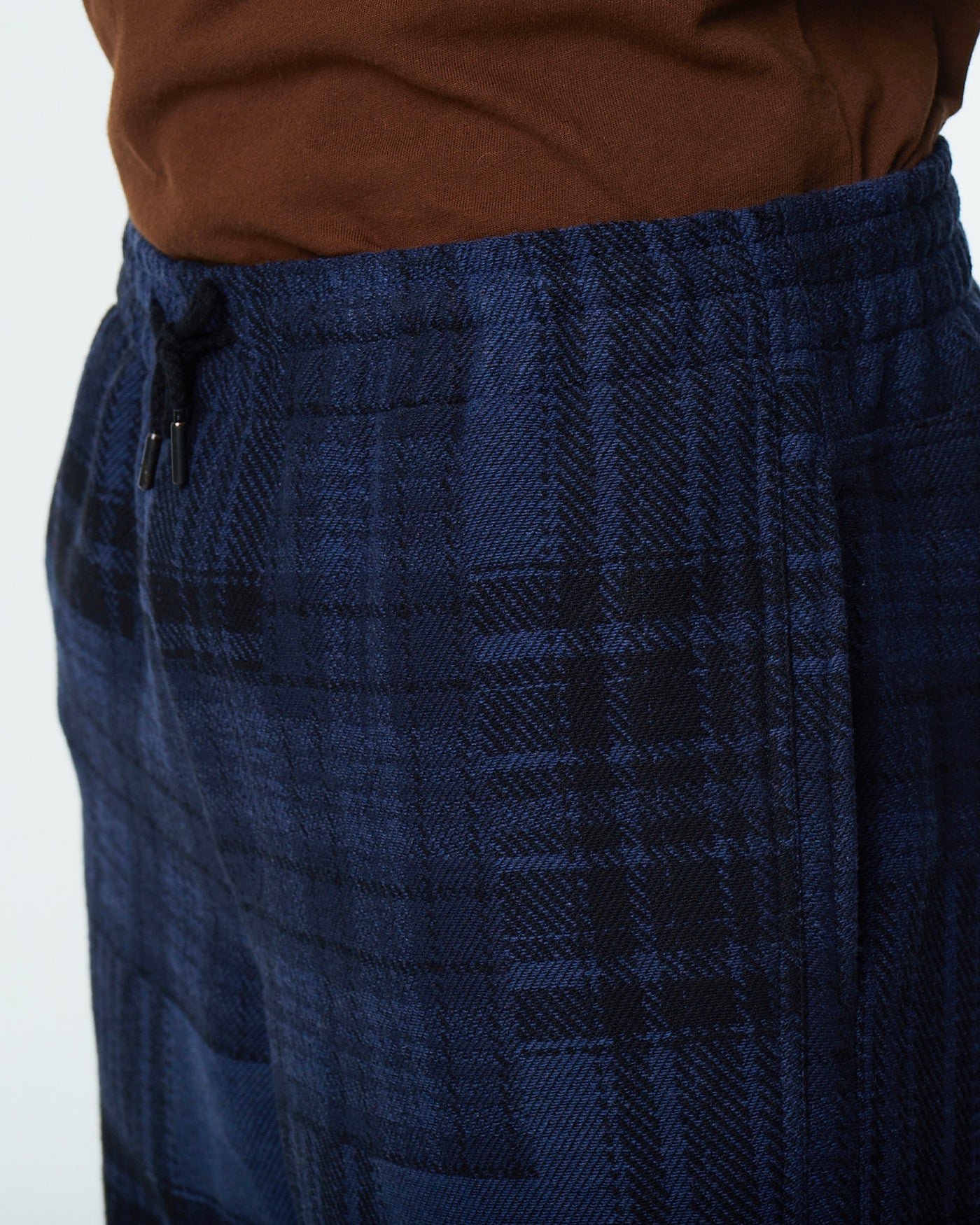 Gonz Pants Boro Quilt Navy