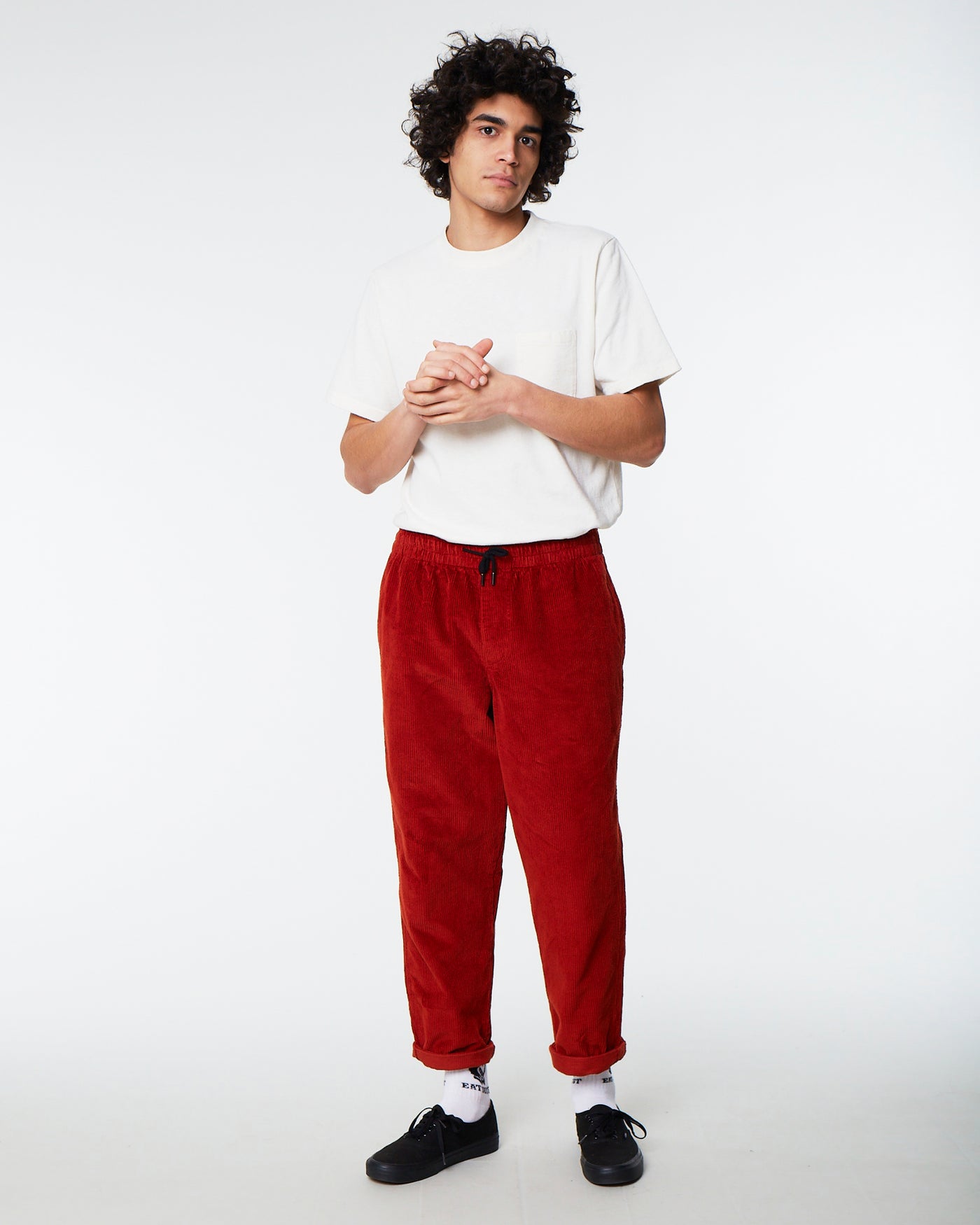 Gonz Pants 8W Cords Rust