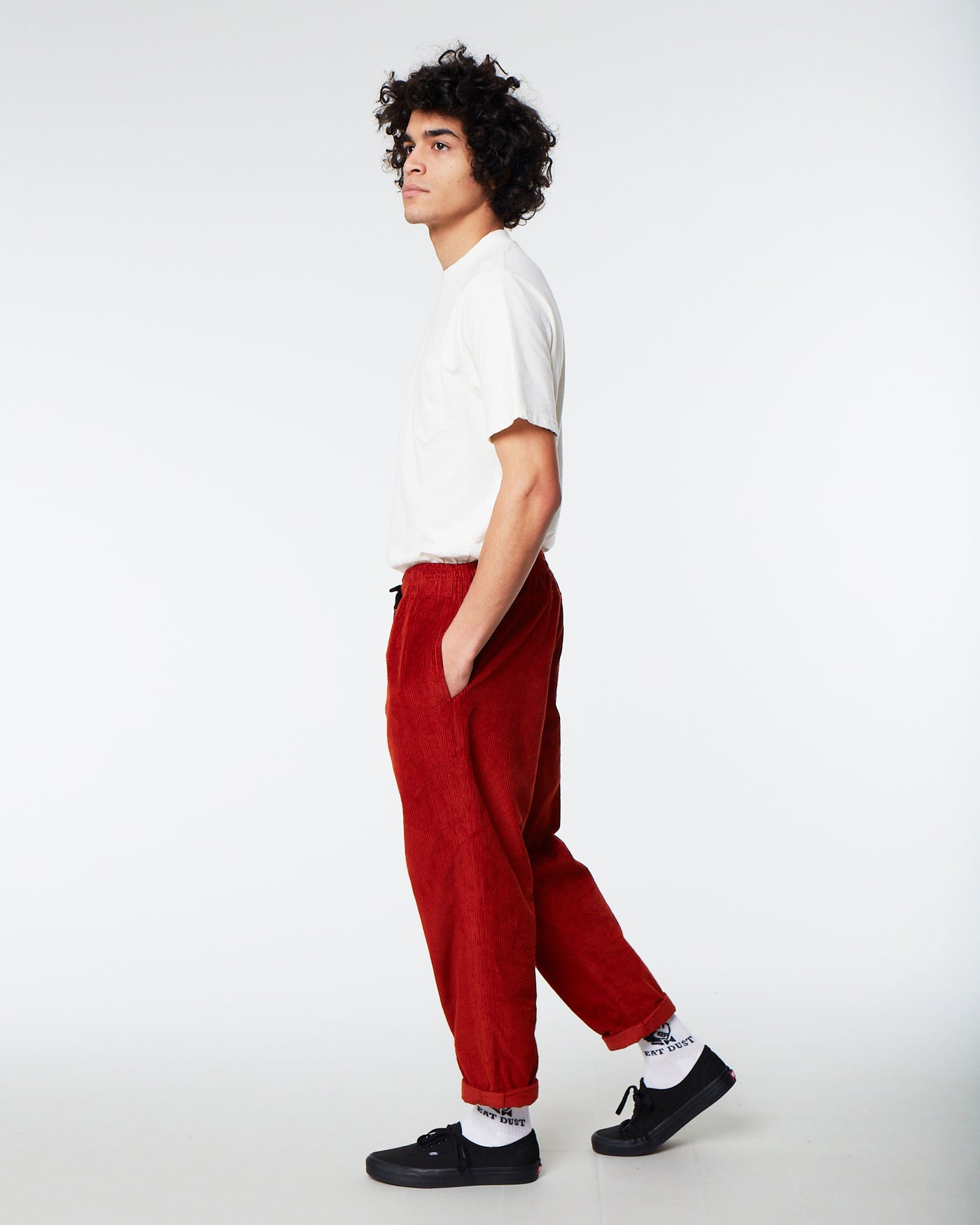 Gonz Pants 8W Cords Rust