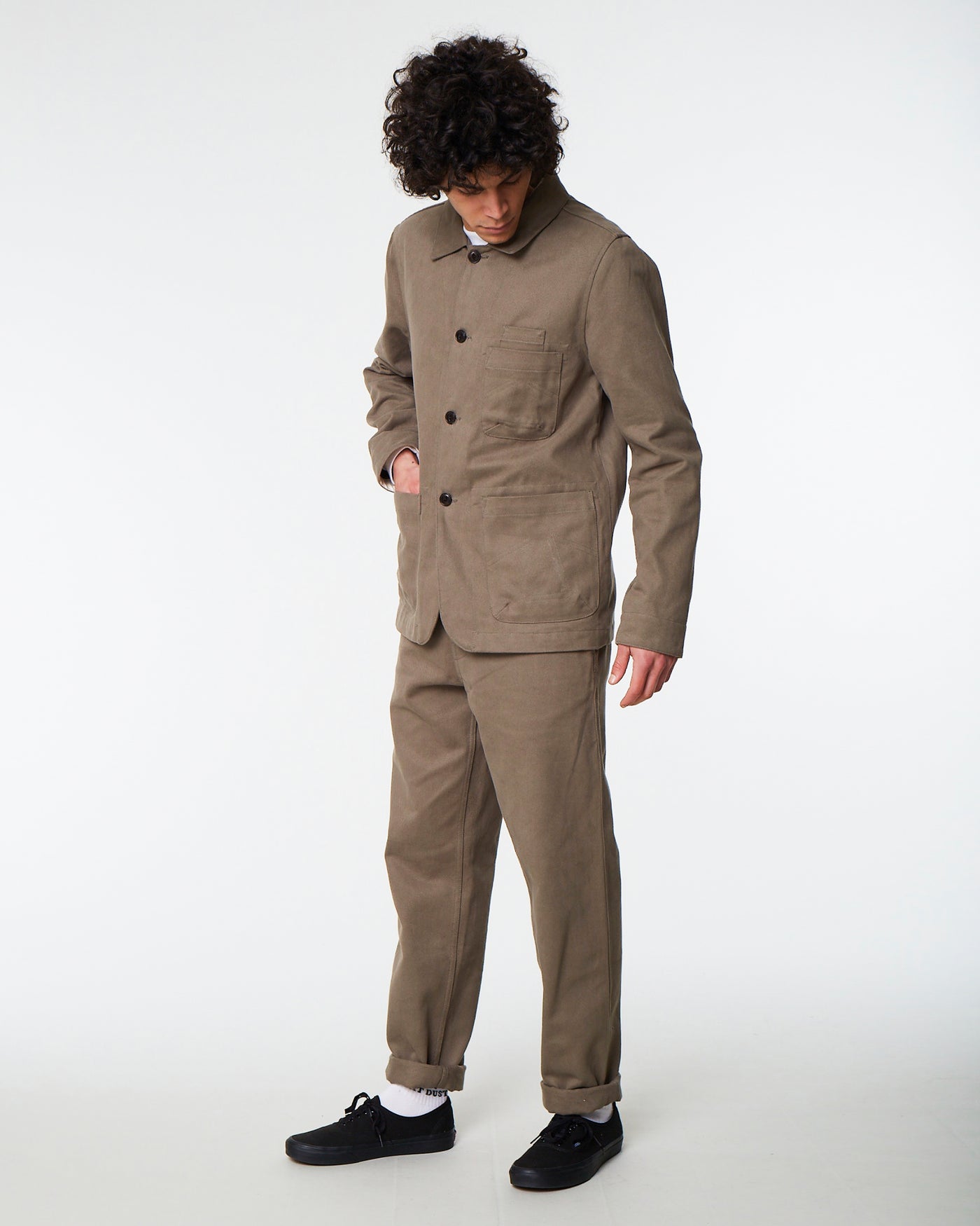 Combat Blazer Cotton Twill Lovat