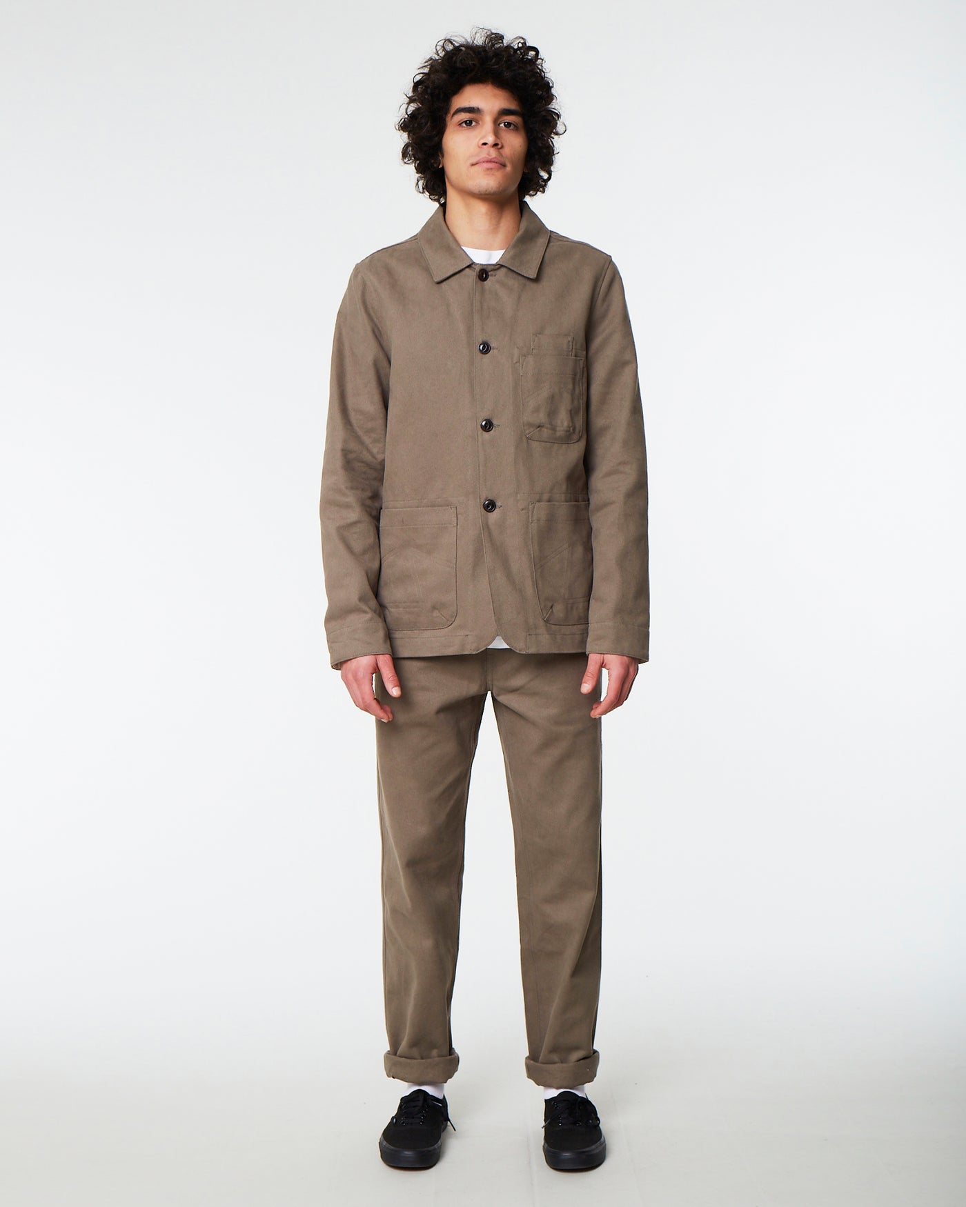 Combat Blazer Cotton Twill Lovat