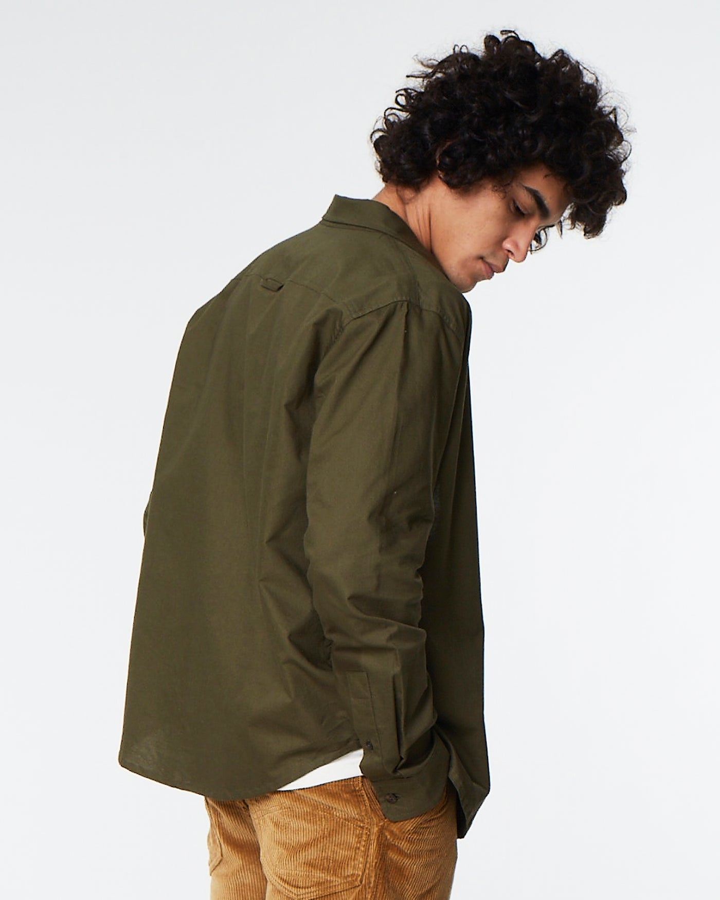Combat Shirt Oxford Cotton Khaki