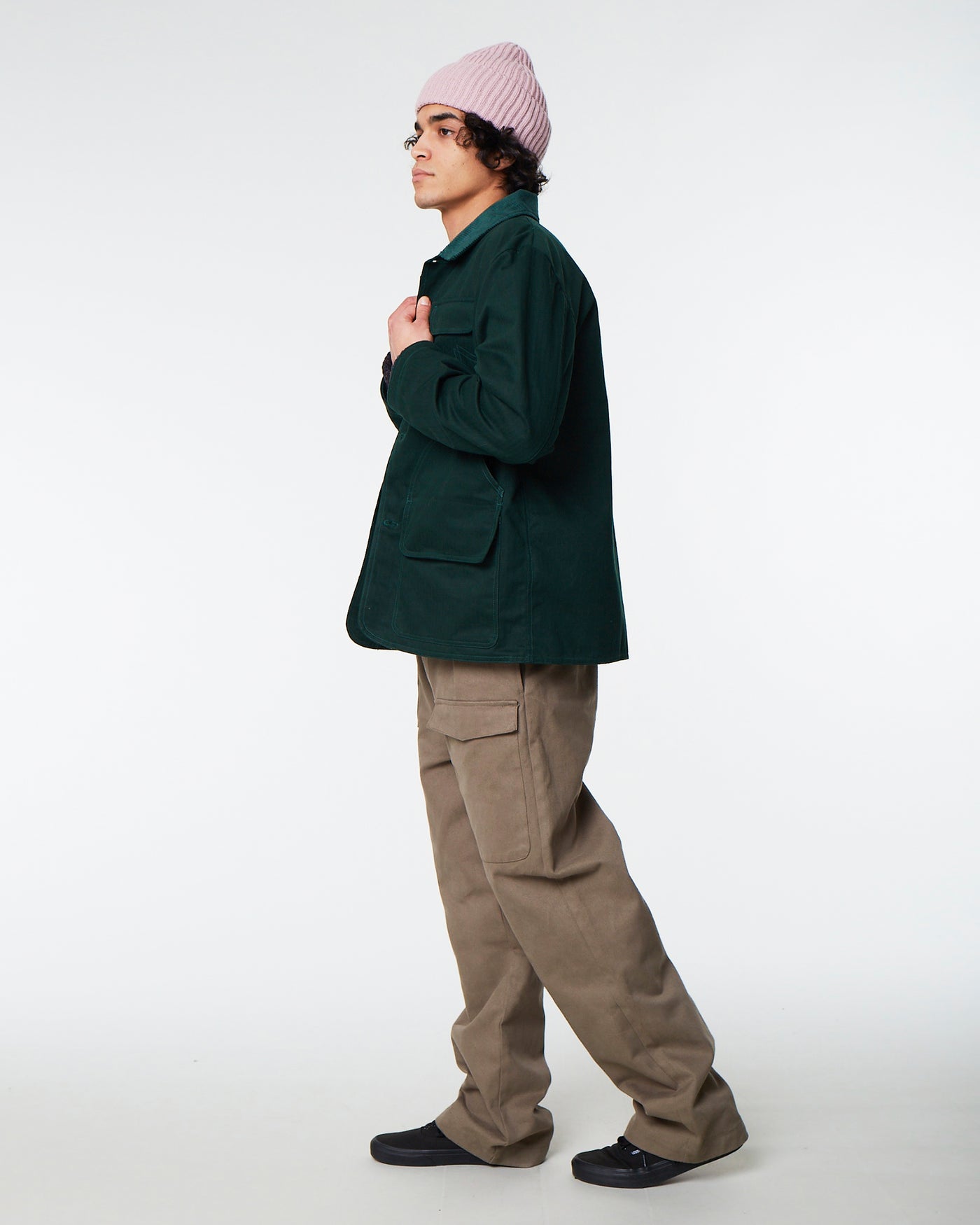 Ranger Blazer Herringbone Wax Bottle Green