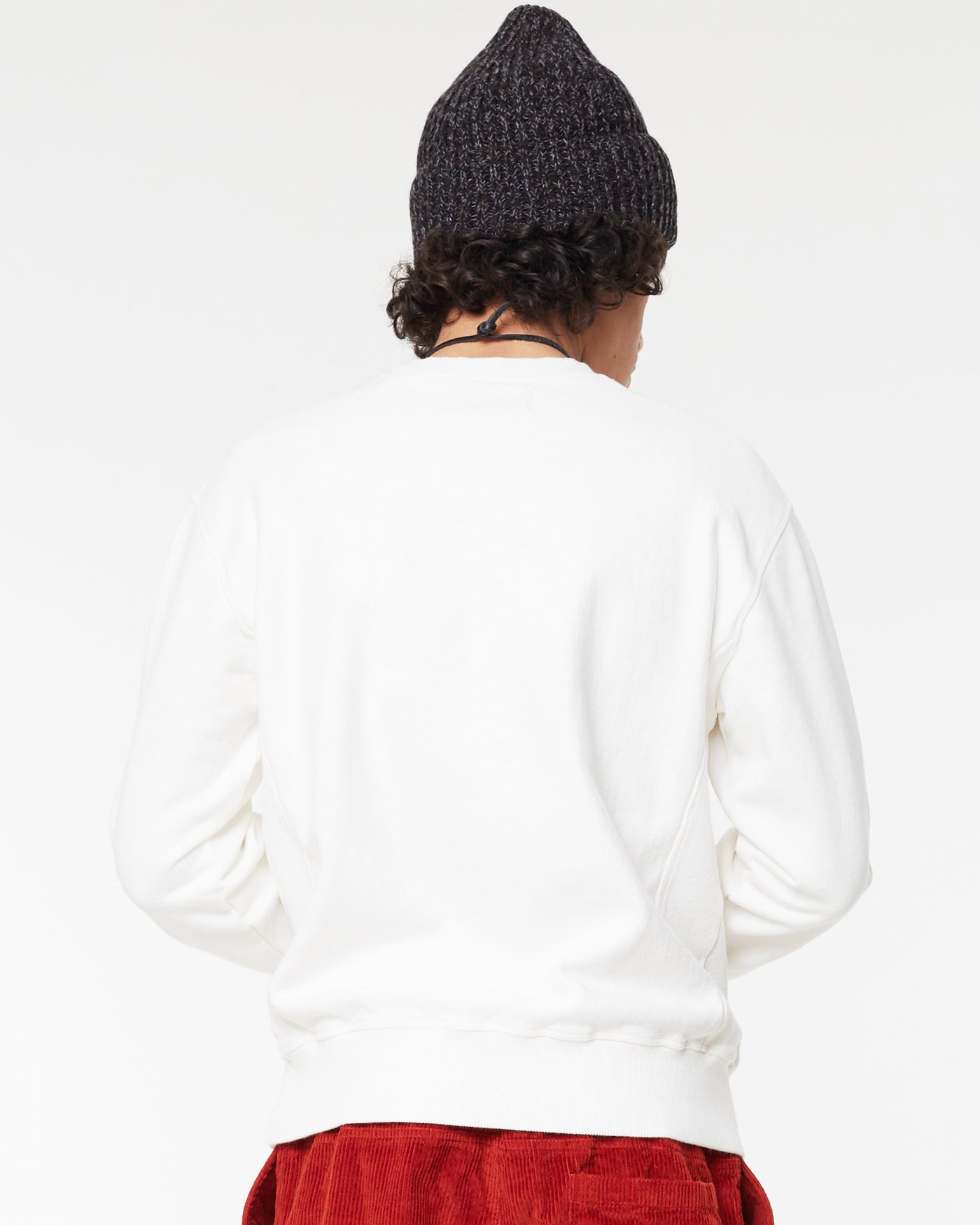 Basic Sweatshirt American Fleece Off White