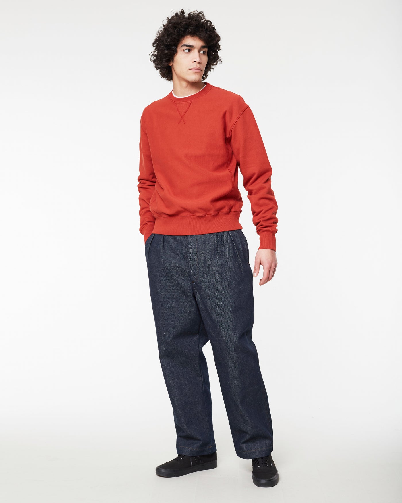 Basic Sweatshirt American Fleece Rust