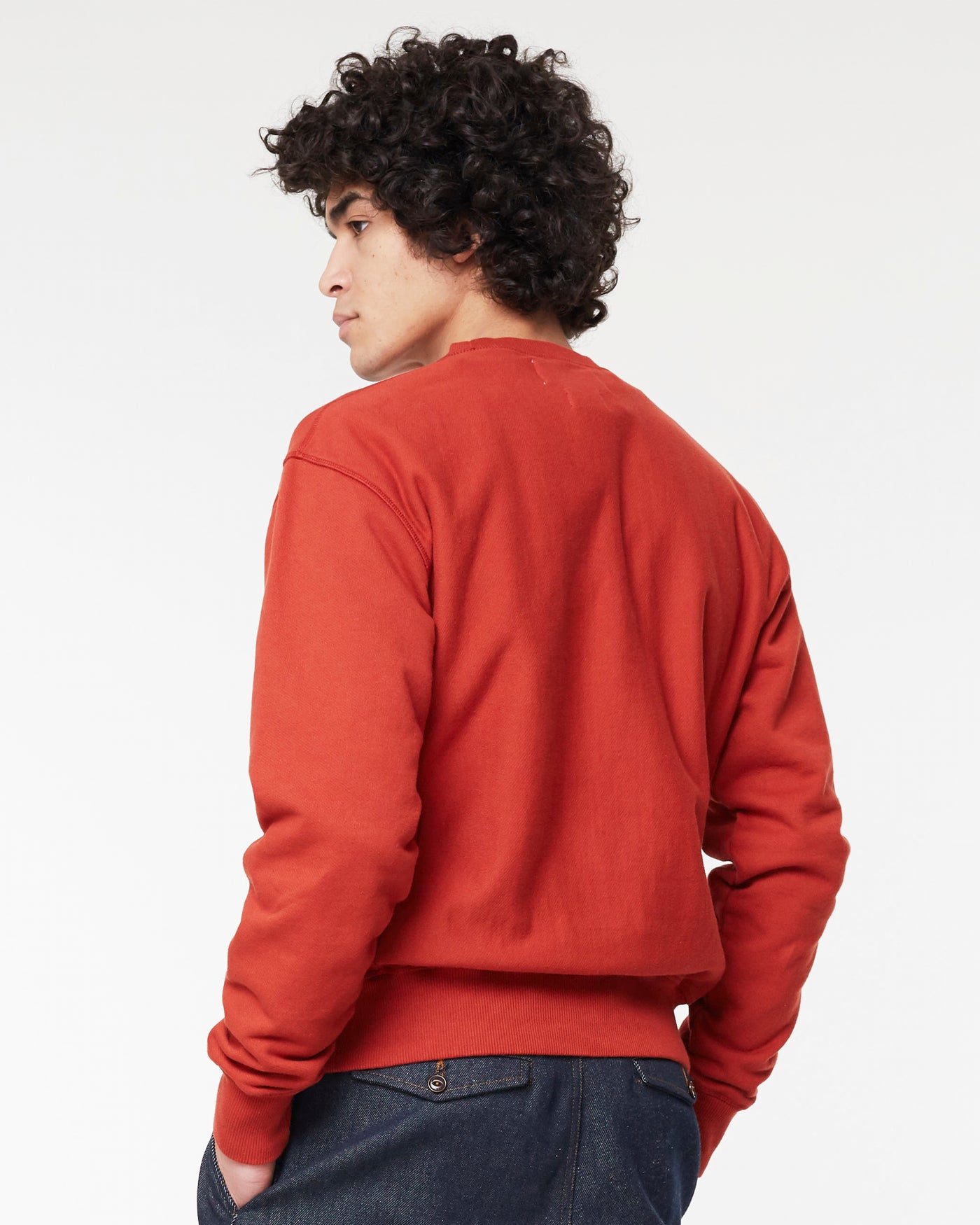 Basic Sweatshirt American Fleece Rust