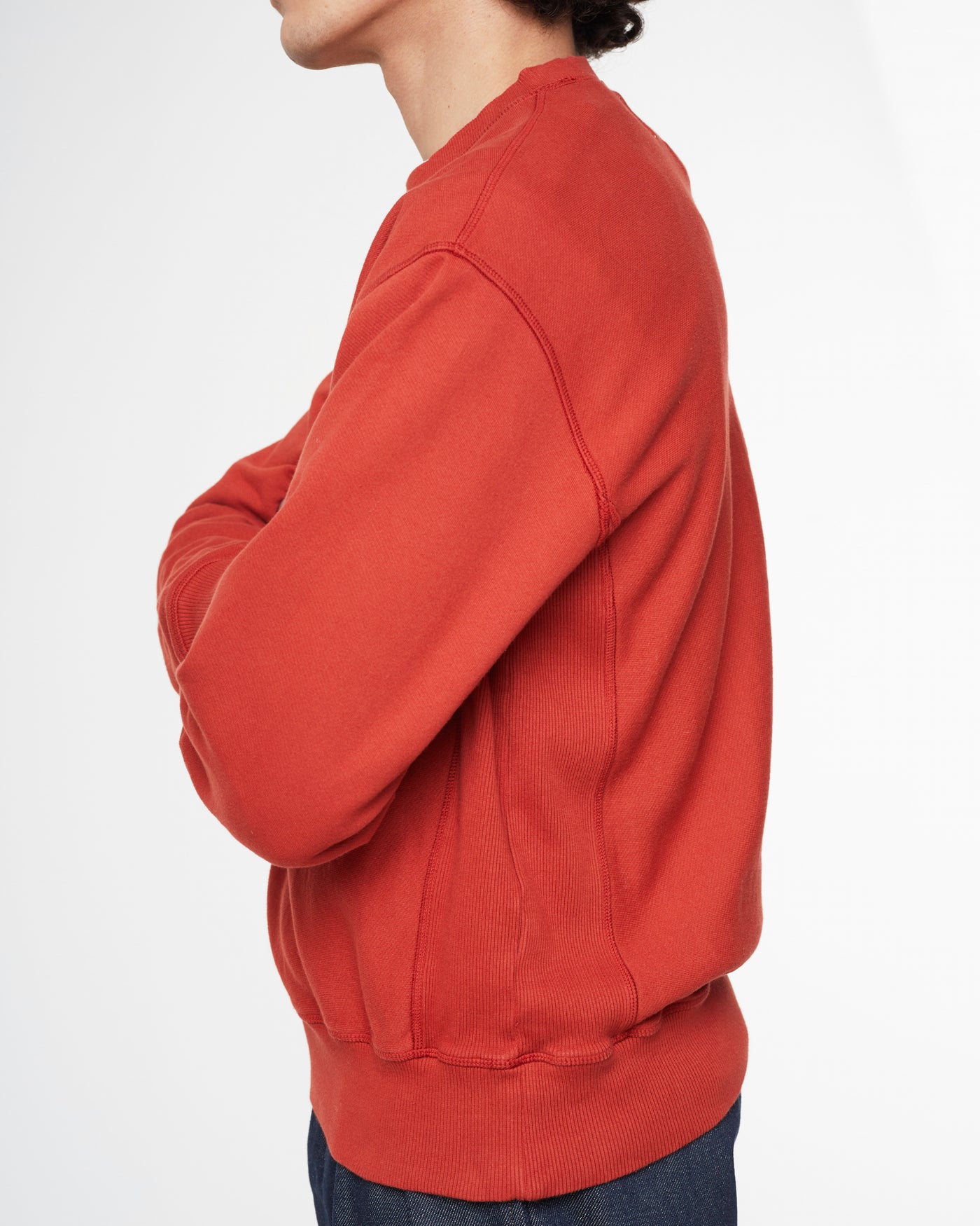 Basic Sweatshirt American Fleece Rust