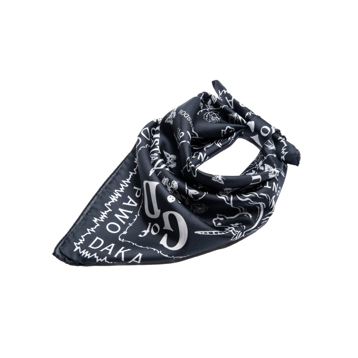 Foulard Girls Of Dust Silk Black