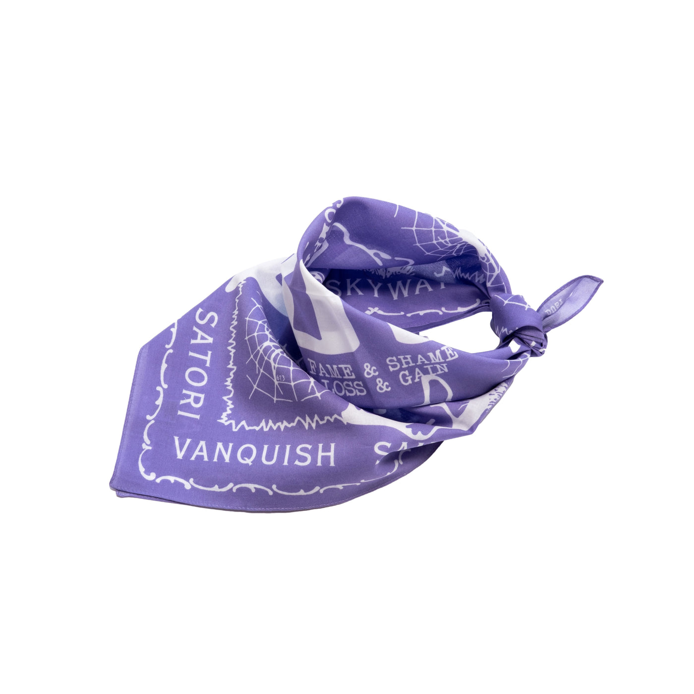Foulard Compliments Of Dust Lilac