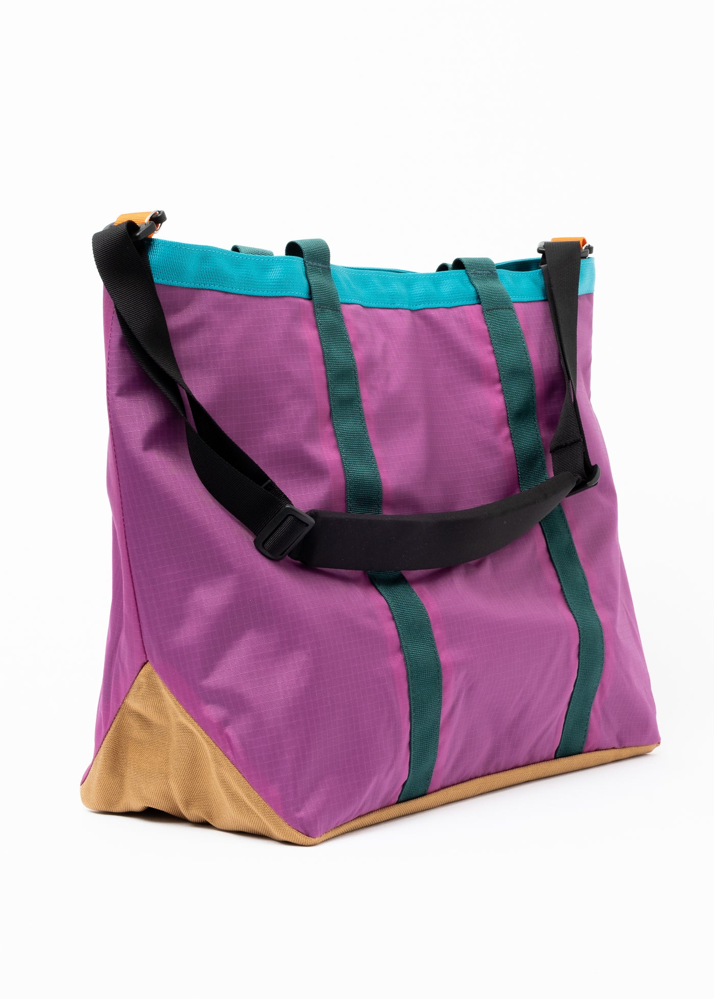 Topo Designs Mountain Utility Tote Bag Botanic Green/Grape