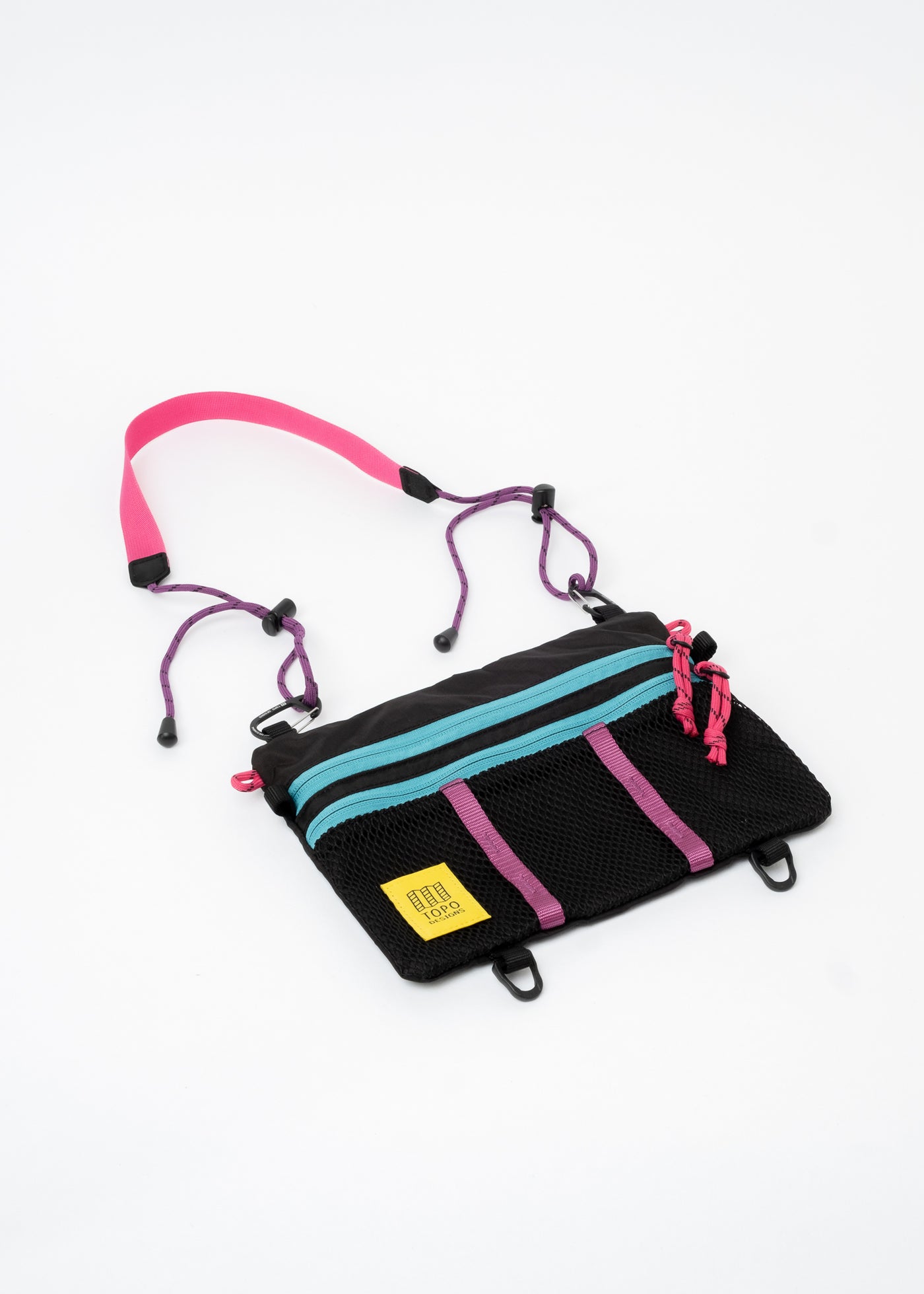 Topo Designs Mountain Accessory Shoulder Bag Black/Grape