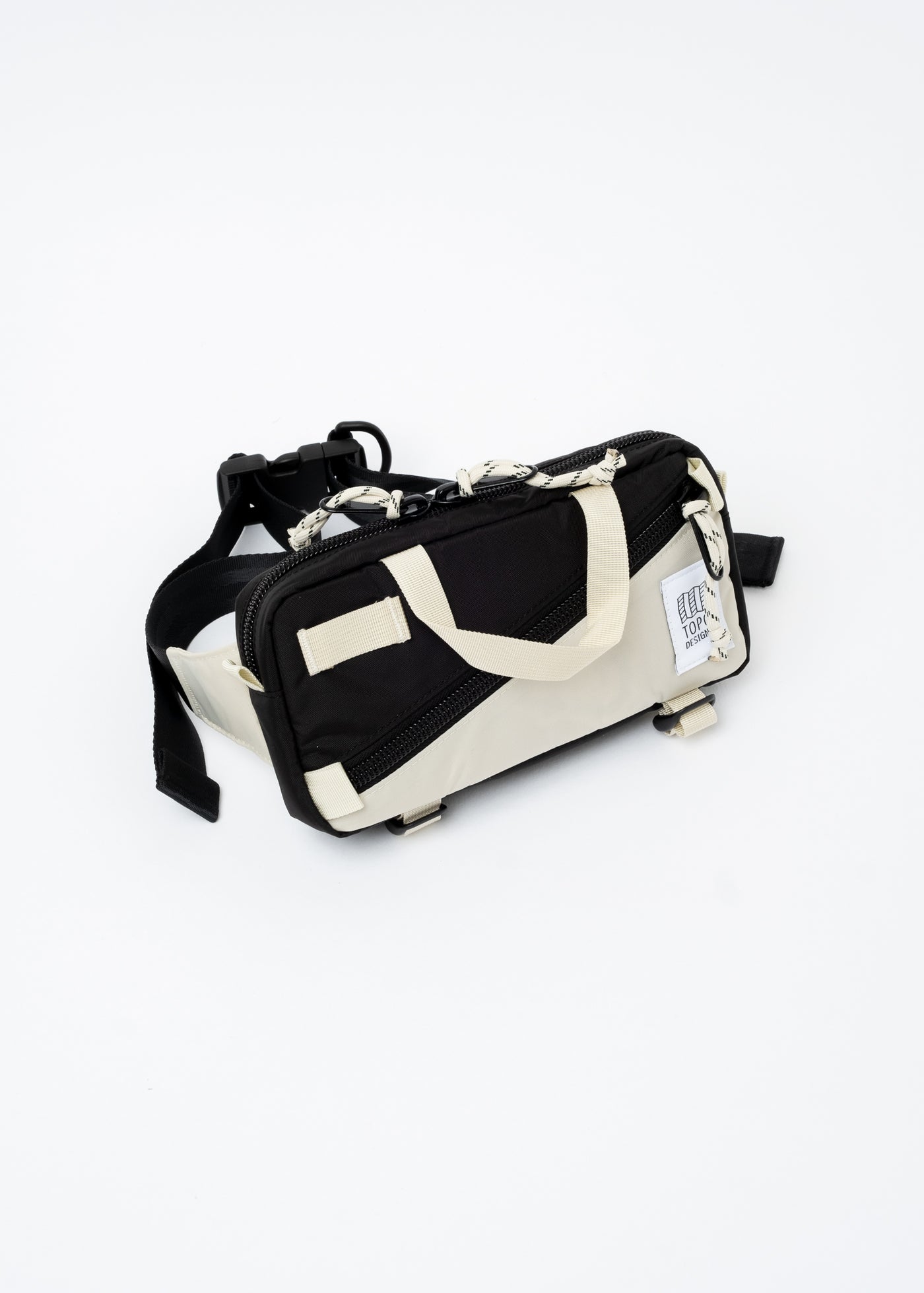 Topo Designs Mini Quick Pack Bag Black/Bone White