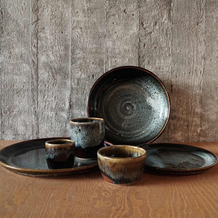 EAT DUST DESSERT PLATE