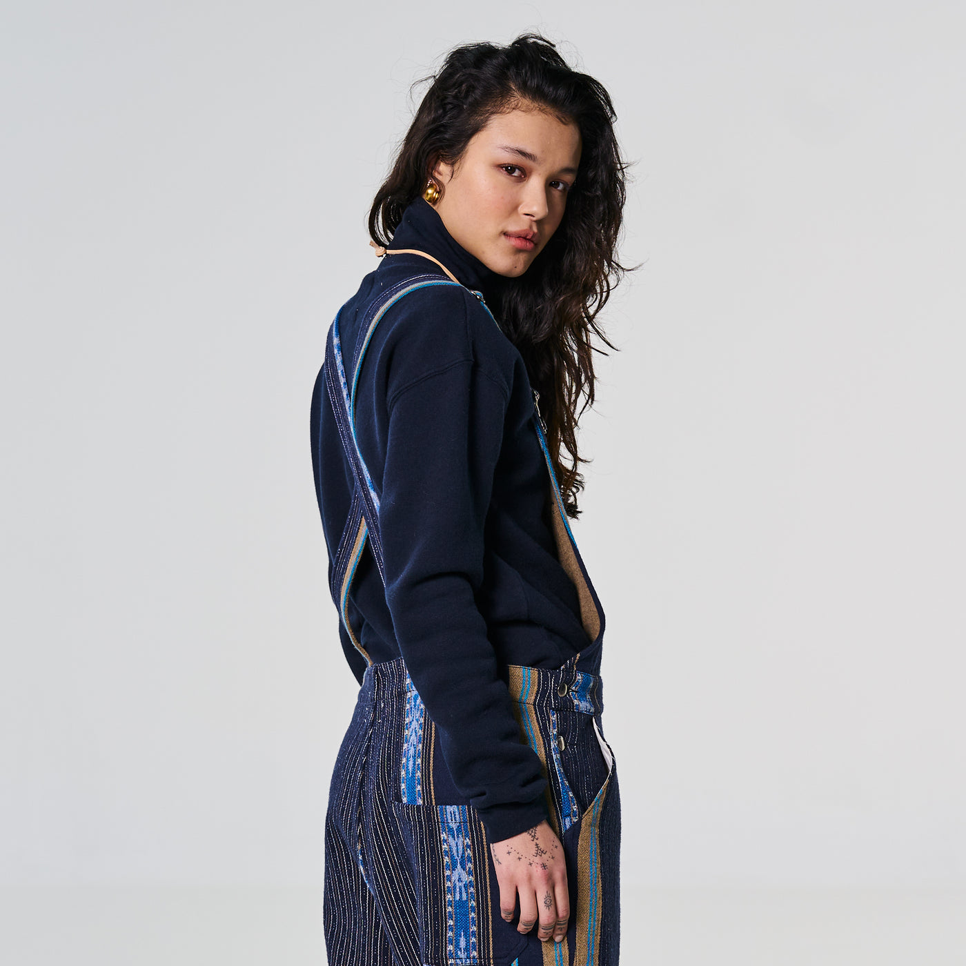 G.o.D Bib Overall Bora Bora Jacquard Multi