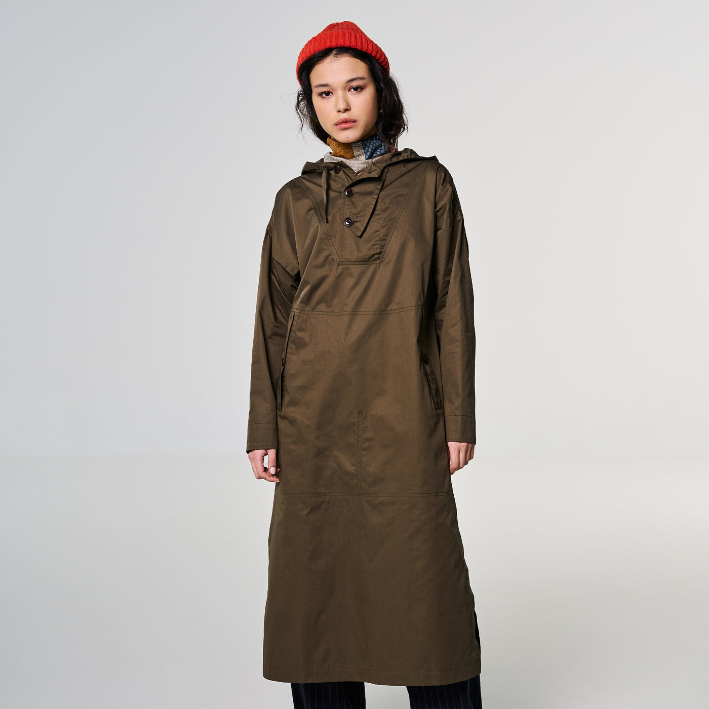 G.o.D Camping Dress Pima Cotton Olive