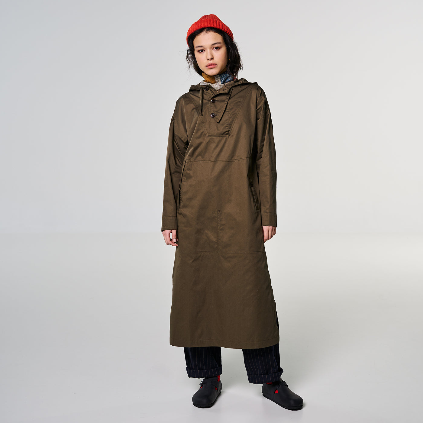 G.o.D Camping Dress Pima Cotton Olive