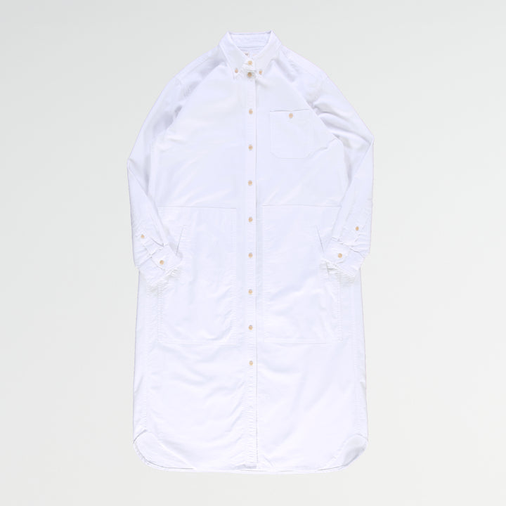 G.o.D Painter Dress Oxford White