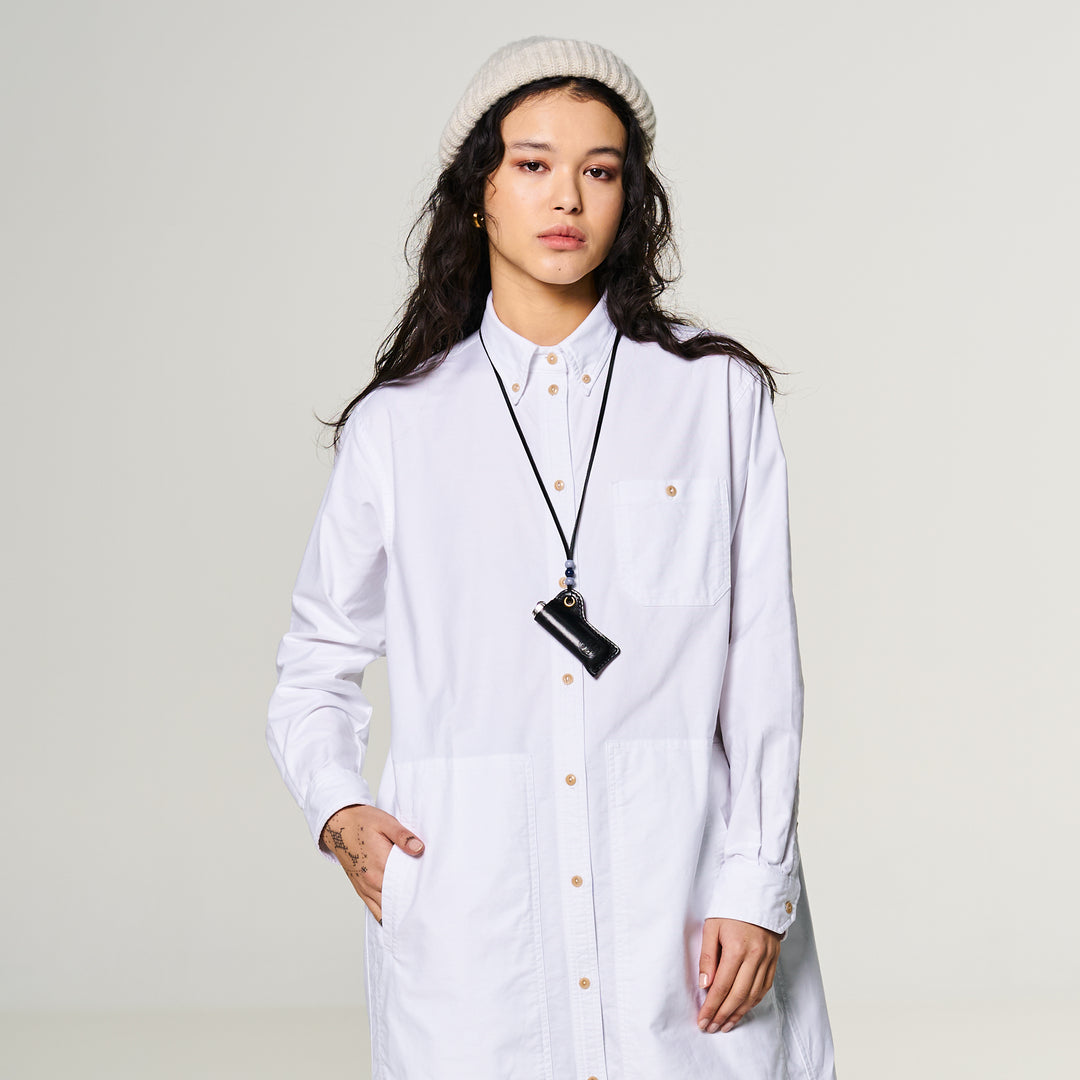 G.o.D Painter Dress Oxford White