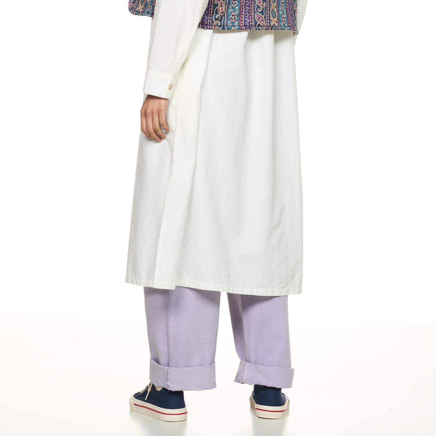 G.o.D Chemise Dress Milky White Light Cotton Drill