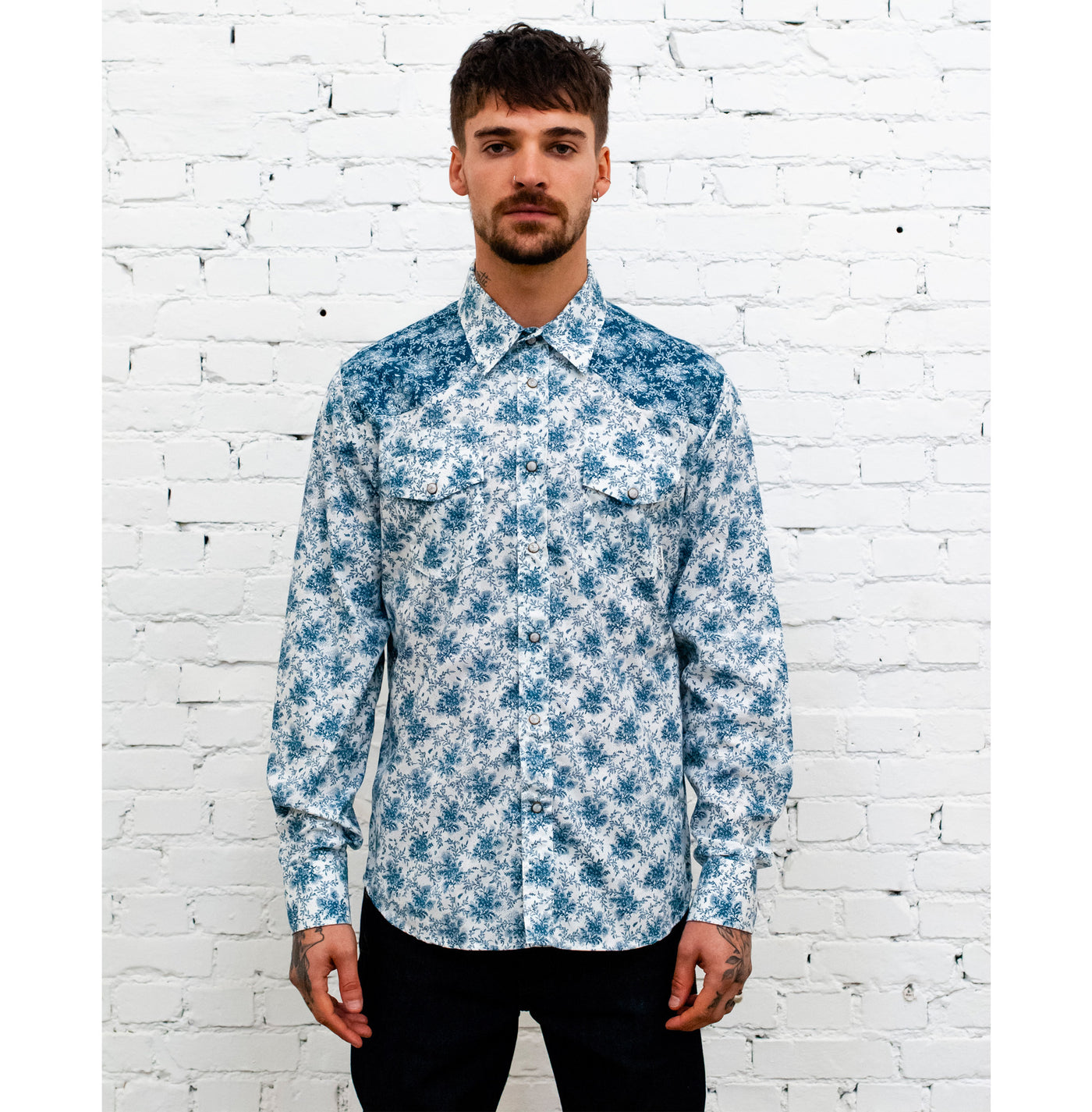 Western Shirt Power Flower