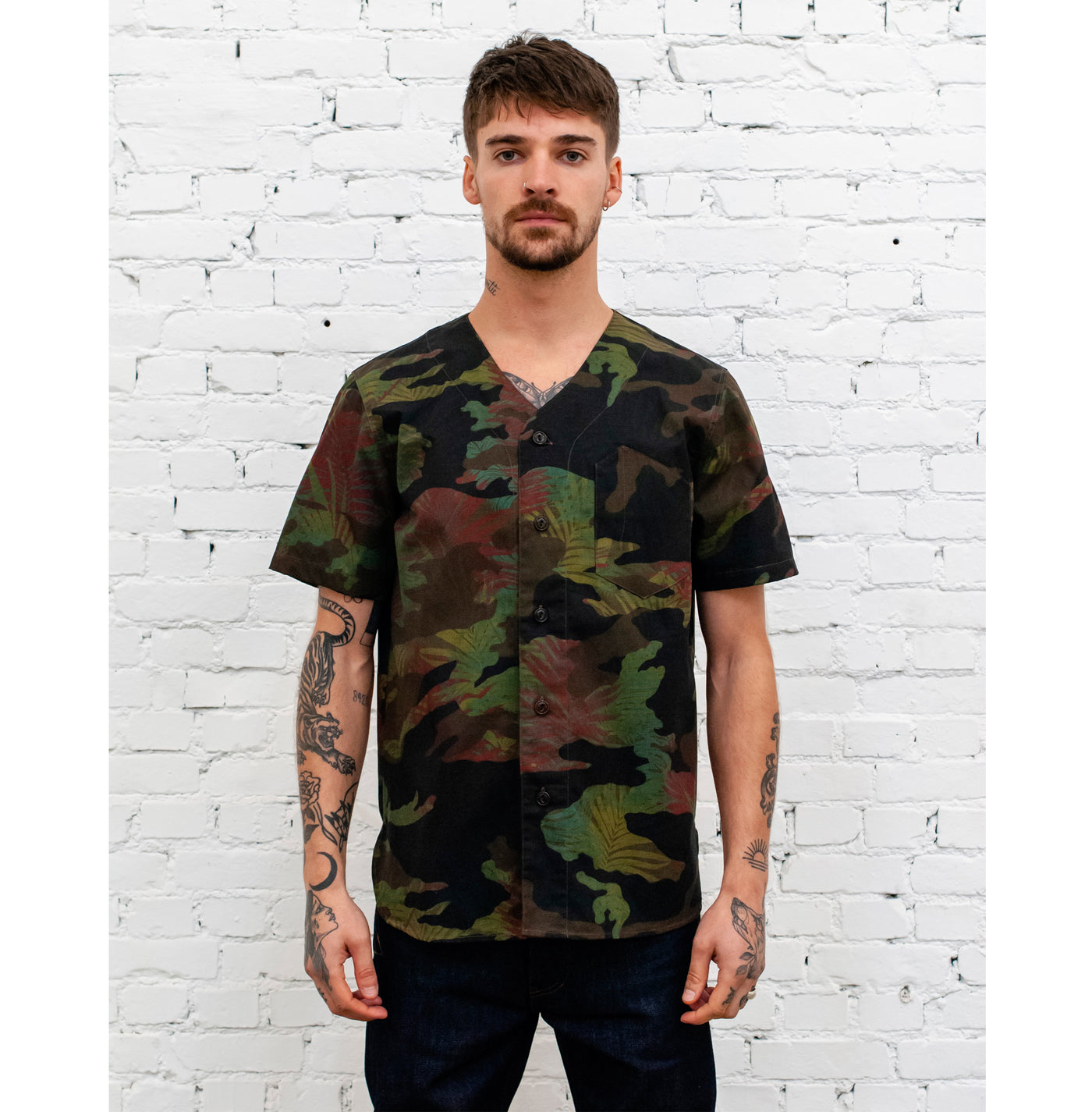 Yankee Shirt Jungle Camo