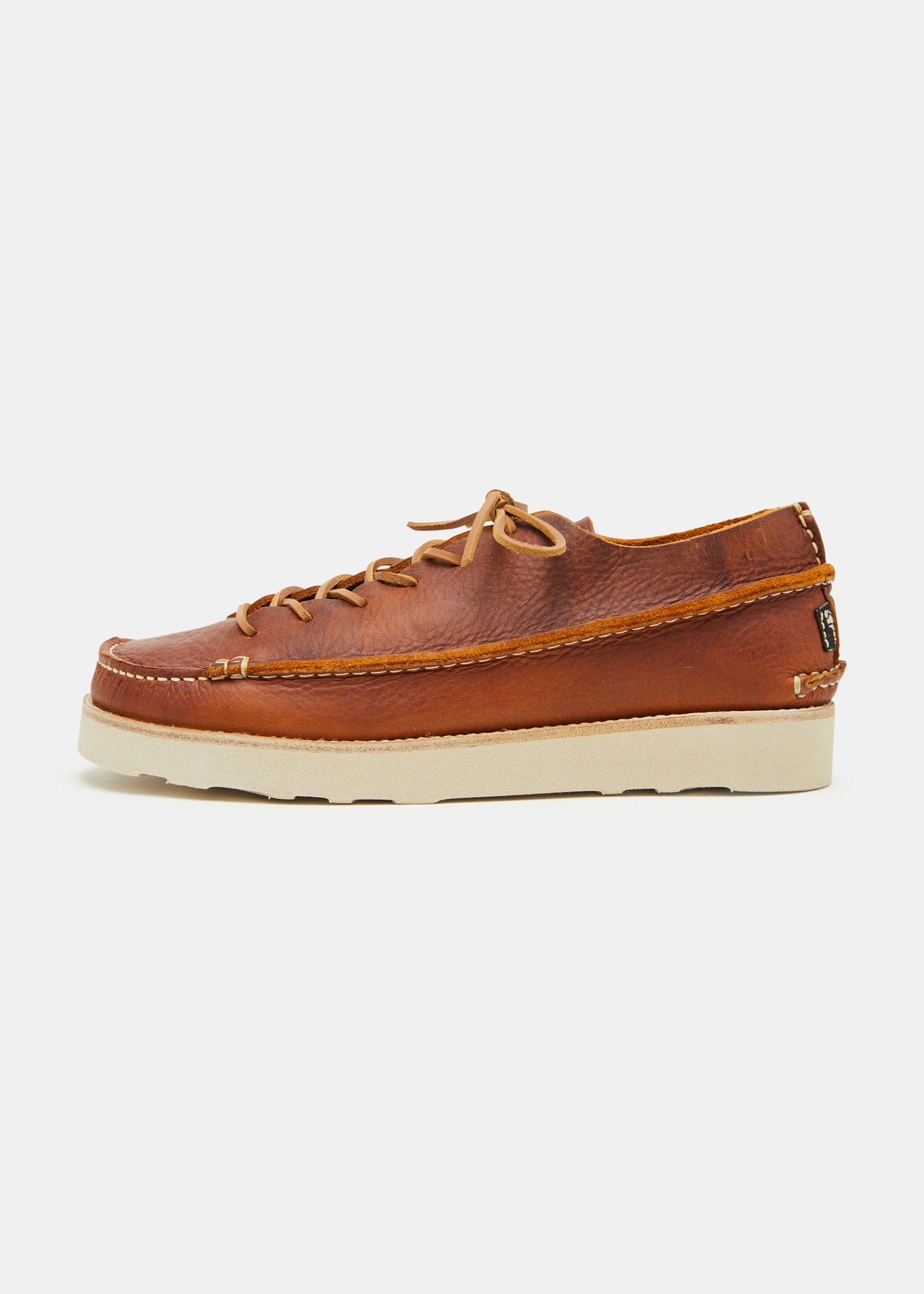 Yogi Finn Leather Lace Up shoe on EVA Outsole / Burnt Orange