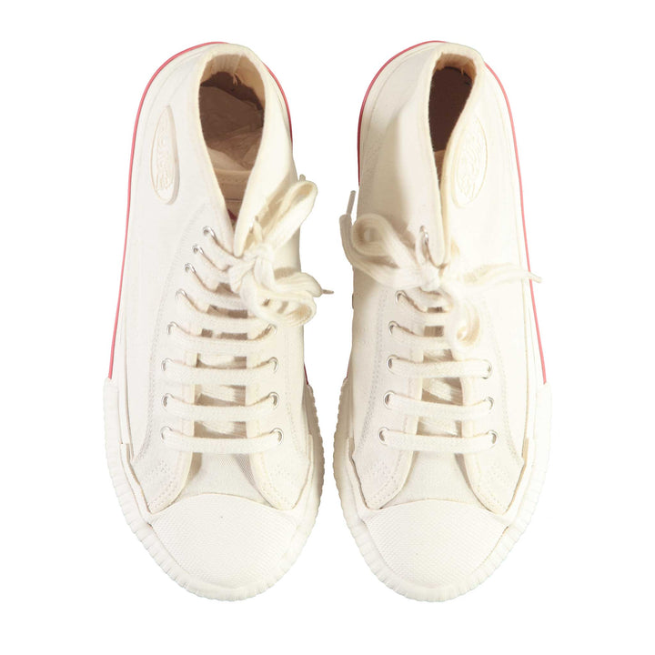 バスケット ハイ キャンバス エクルー キャンバス