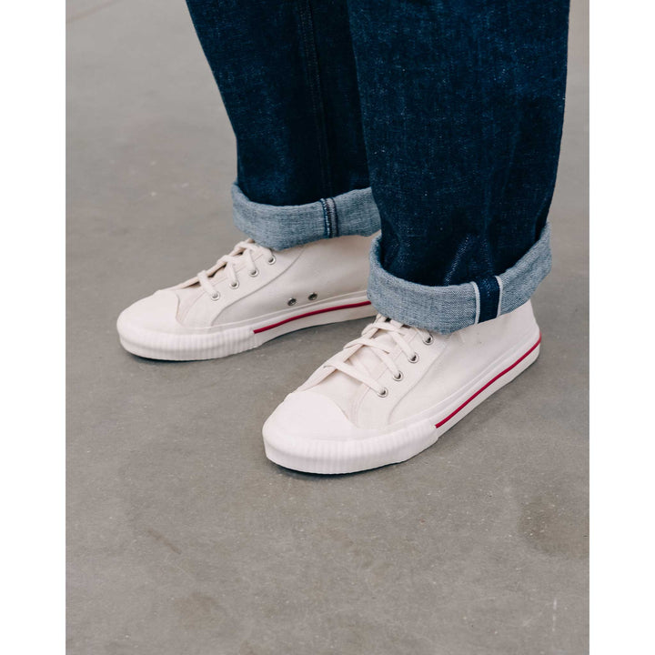 バスケット ハイ キャンバス エクルー キャンバス