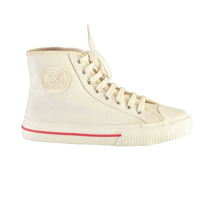 バスケット ハイ キャンバス エクルー キャンバス