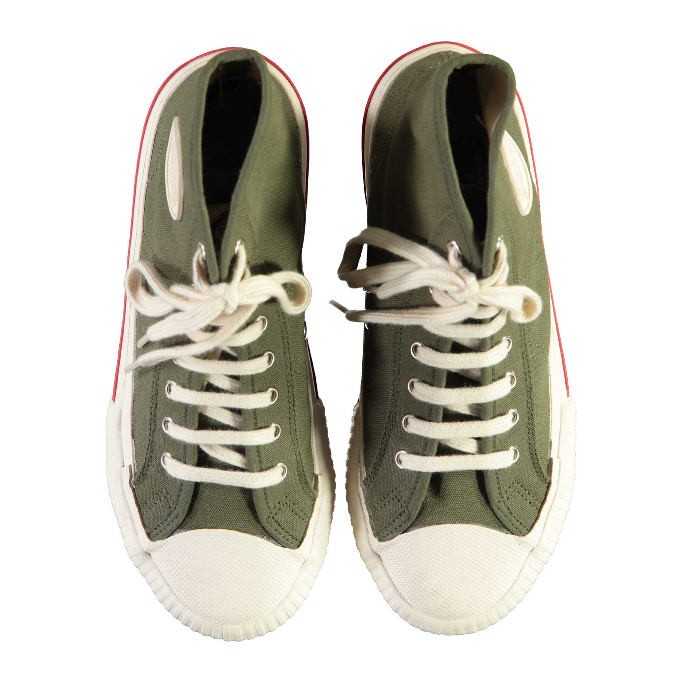Canvas Sneakers High Green