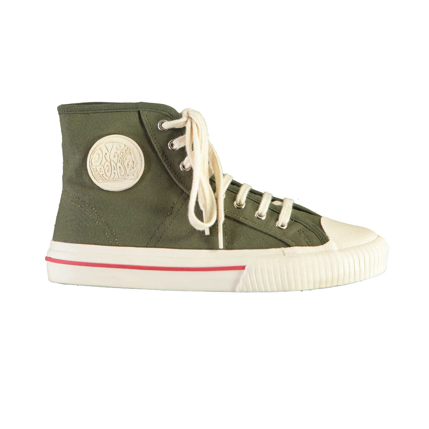 Canvas Sneakers High Green