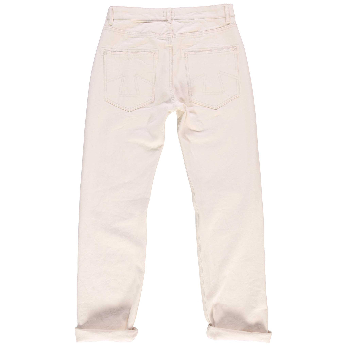 36/34 Fit Bull Denim Off White