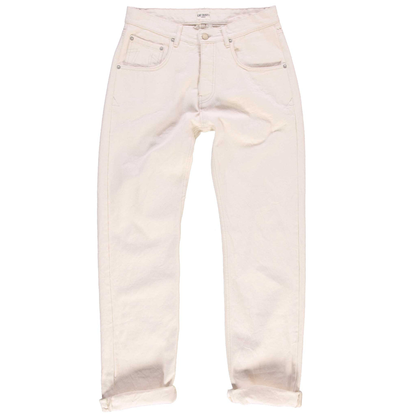 36/34 Fit Bull Denim Off White