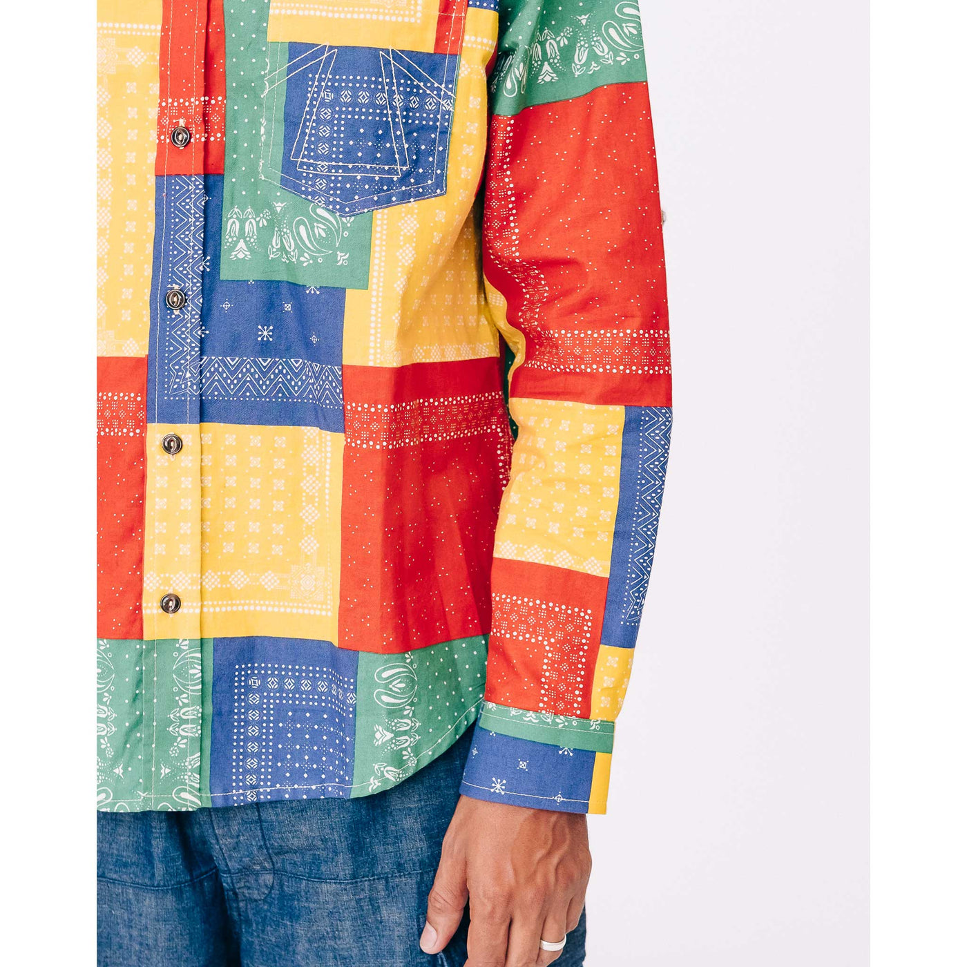 Combat Shirt Bandana Rainbow Multi
