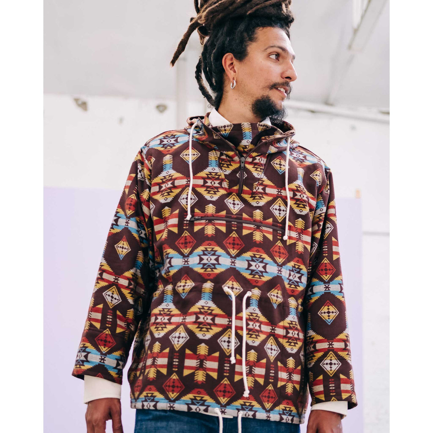 Everest Smock Mojave Cotton Brown