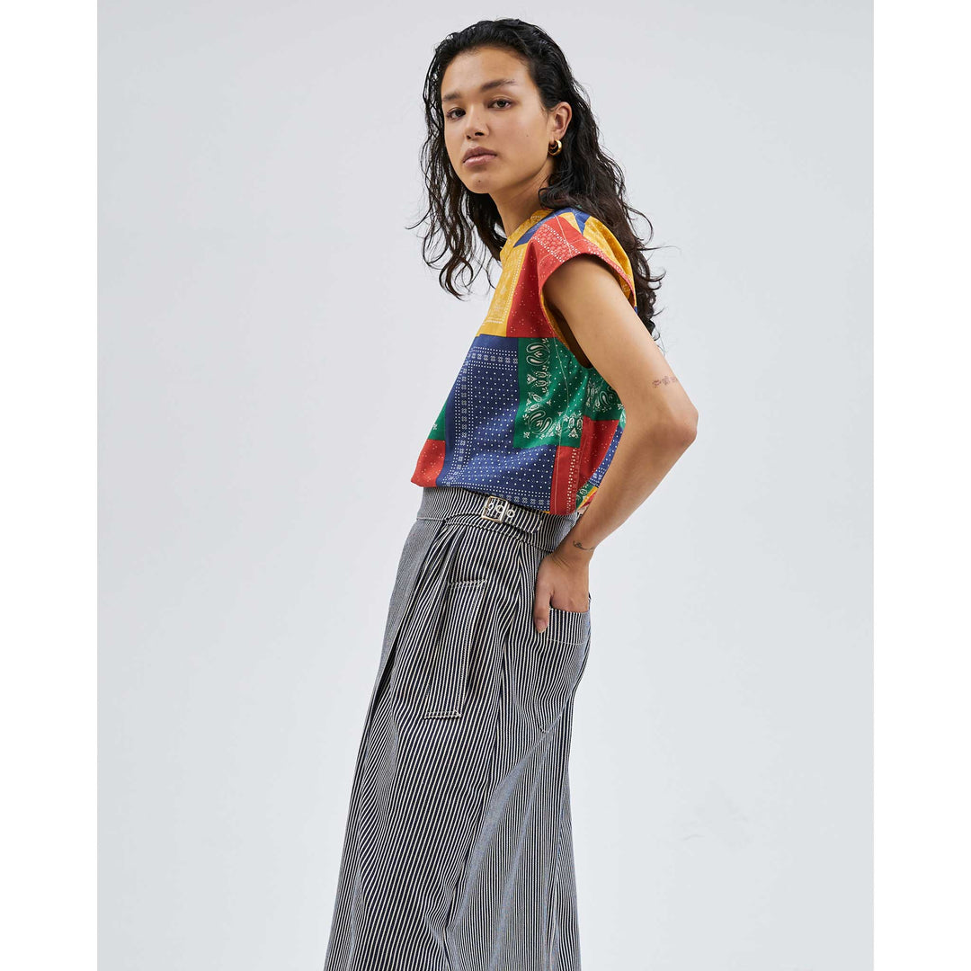 G.o.D Gardener Top Rainbow Bandana Multi