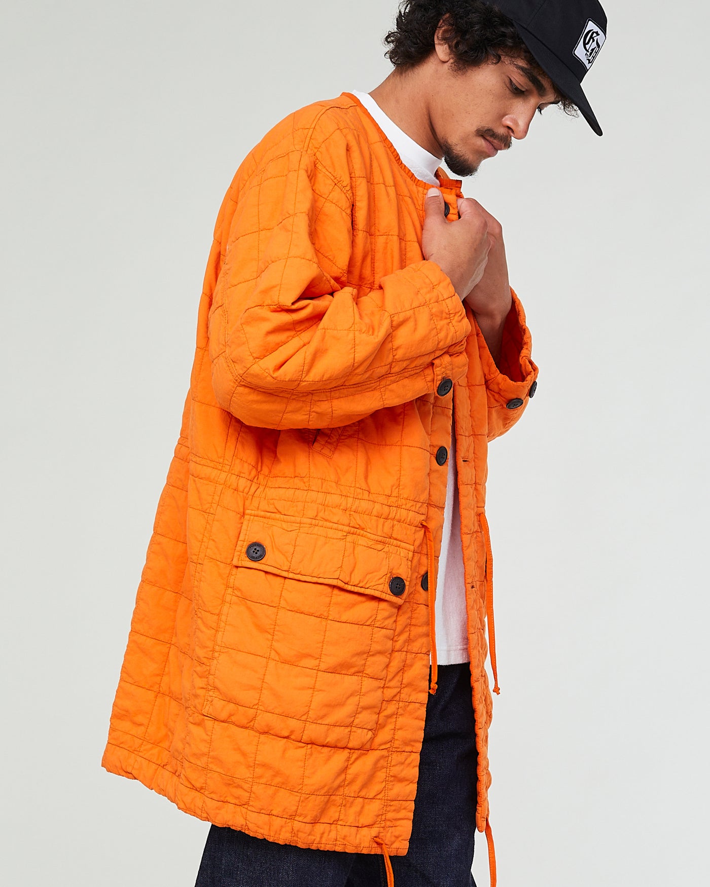 Power Liner Cotton Quilt Tangerine