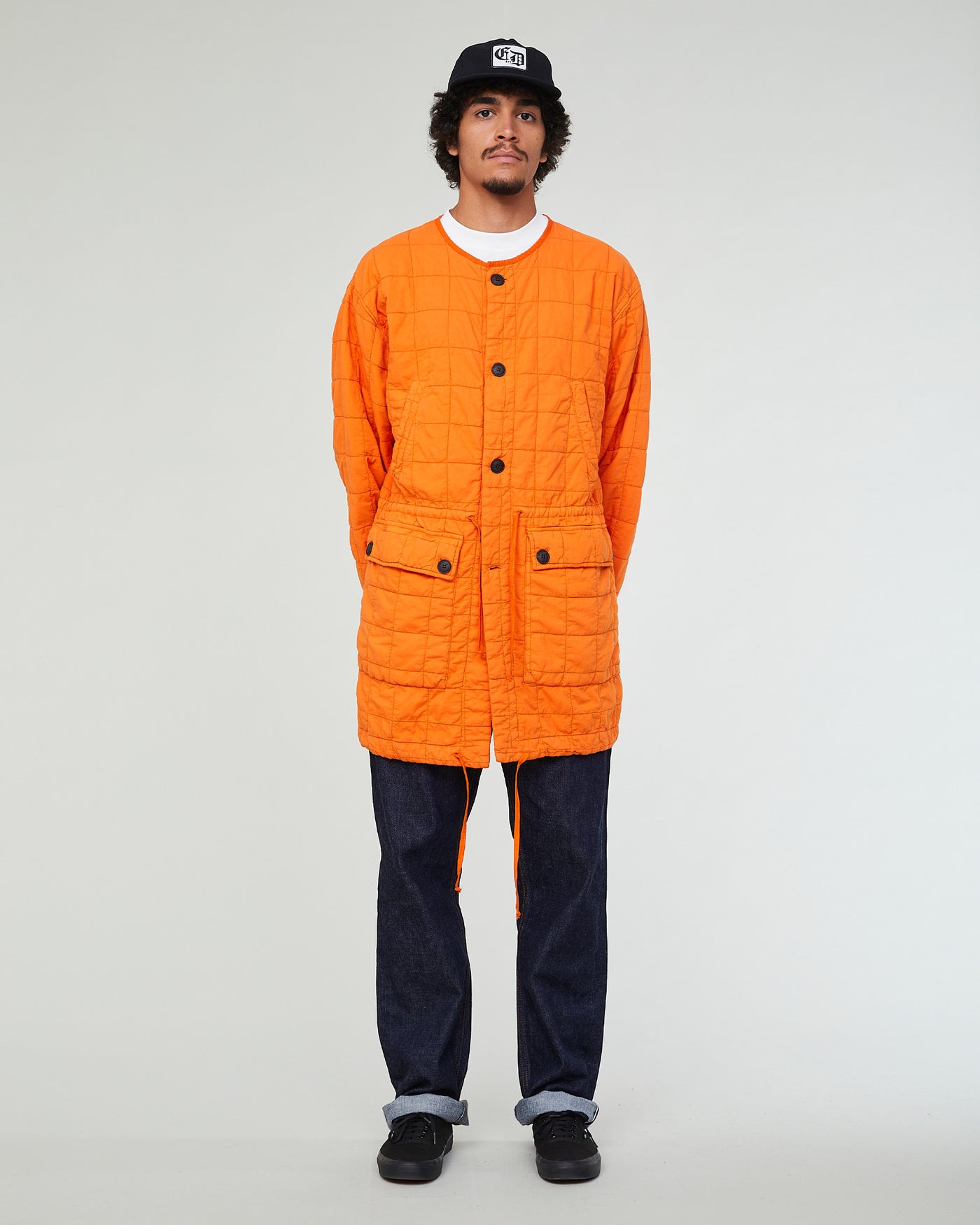 Power Liner Cotton Quilt Tangerine