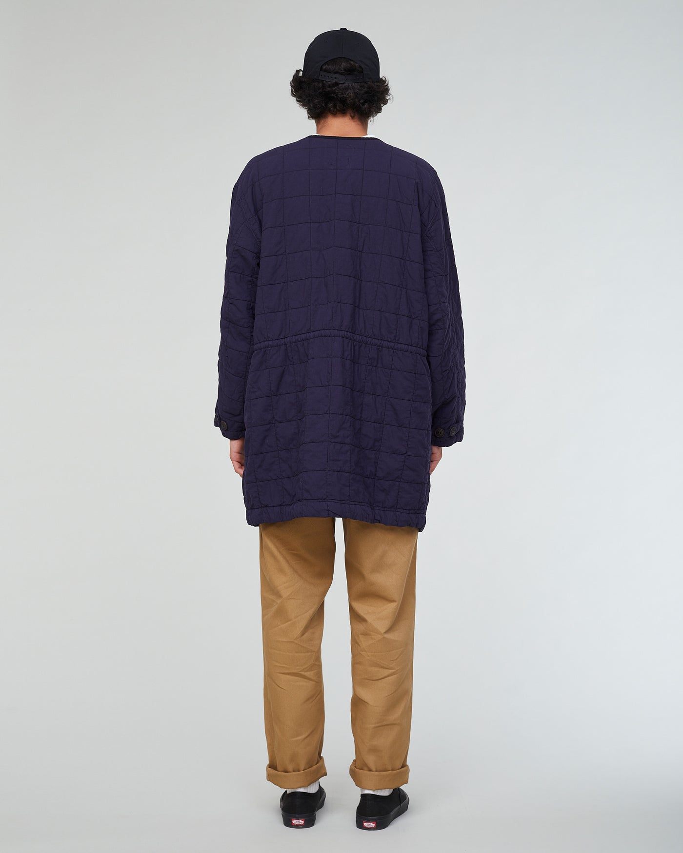 Power Liner Cotton Quilt Dark Navy