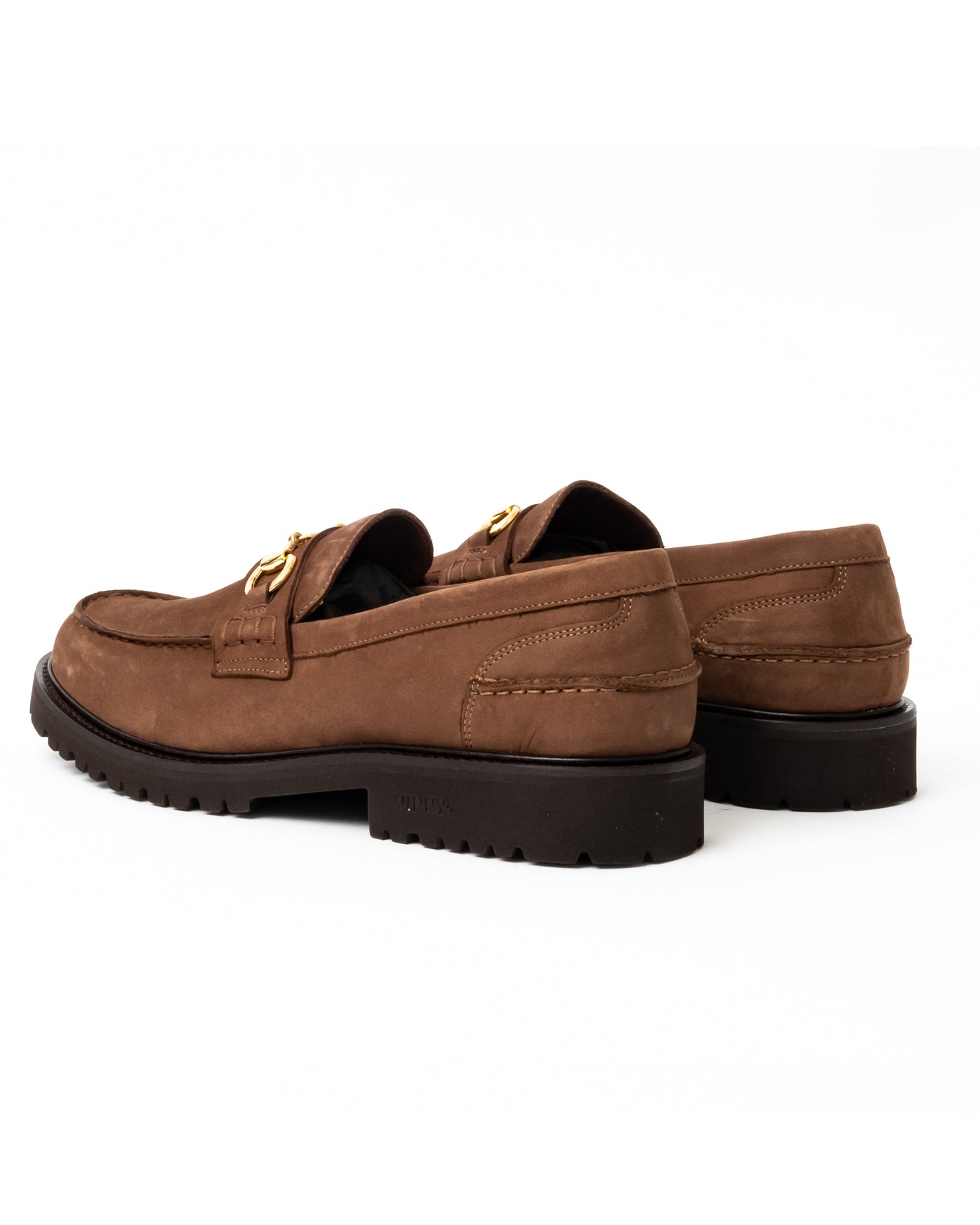 Vinny's Le Club Snaffle Bit Loafer Brown Nubuck