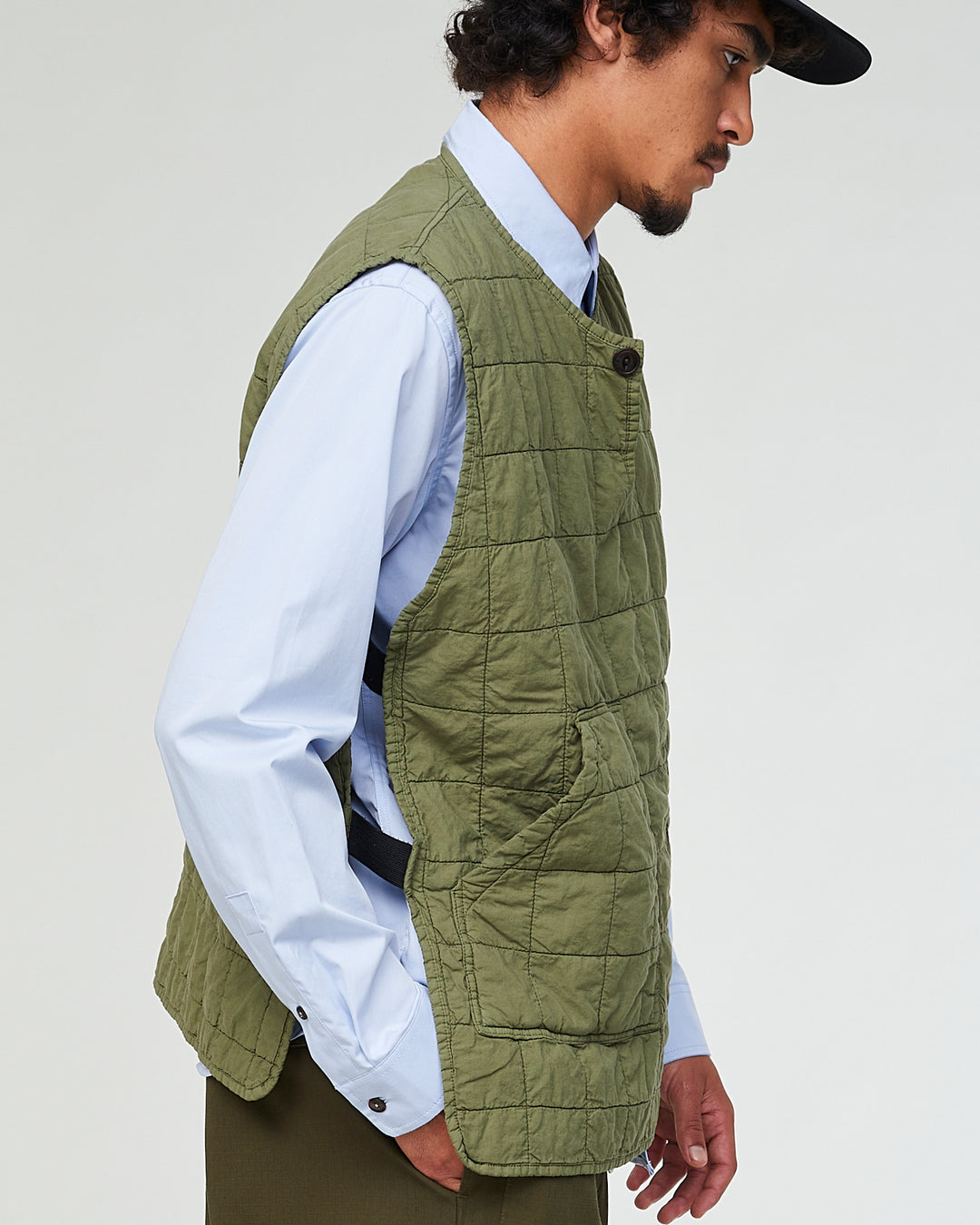 Armor Vest Cotton Quilt Lizard