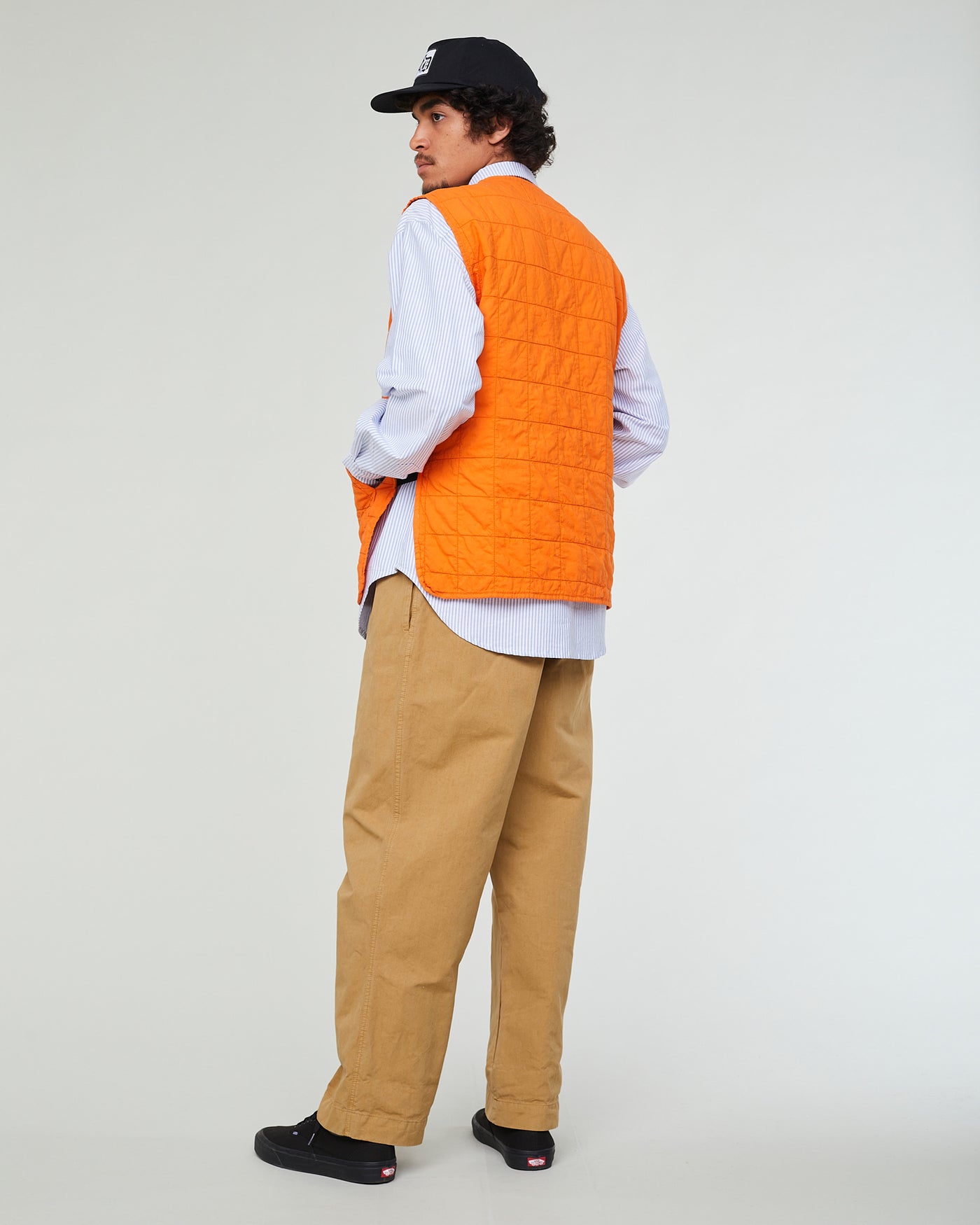 Armor Vest Cotton Quilt Tangerine