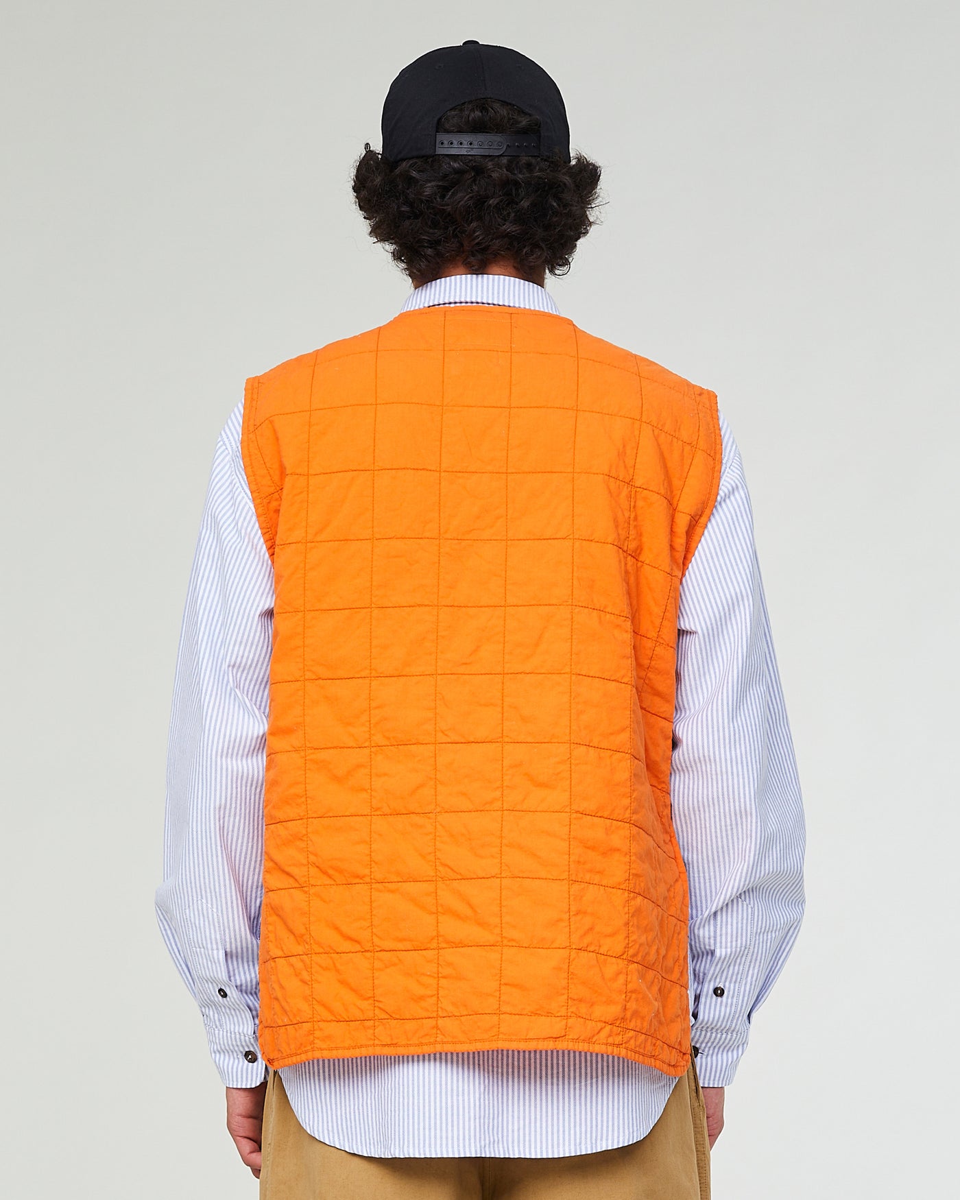 Armor Vest Cotton Quilt Tangerine