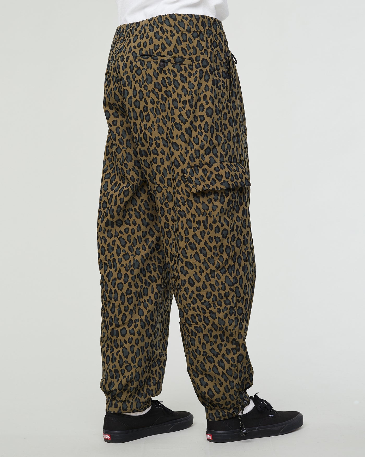 Desert Pants Cheetah Cotton Khaki