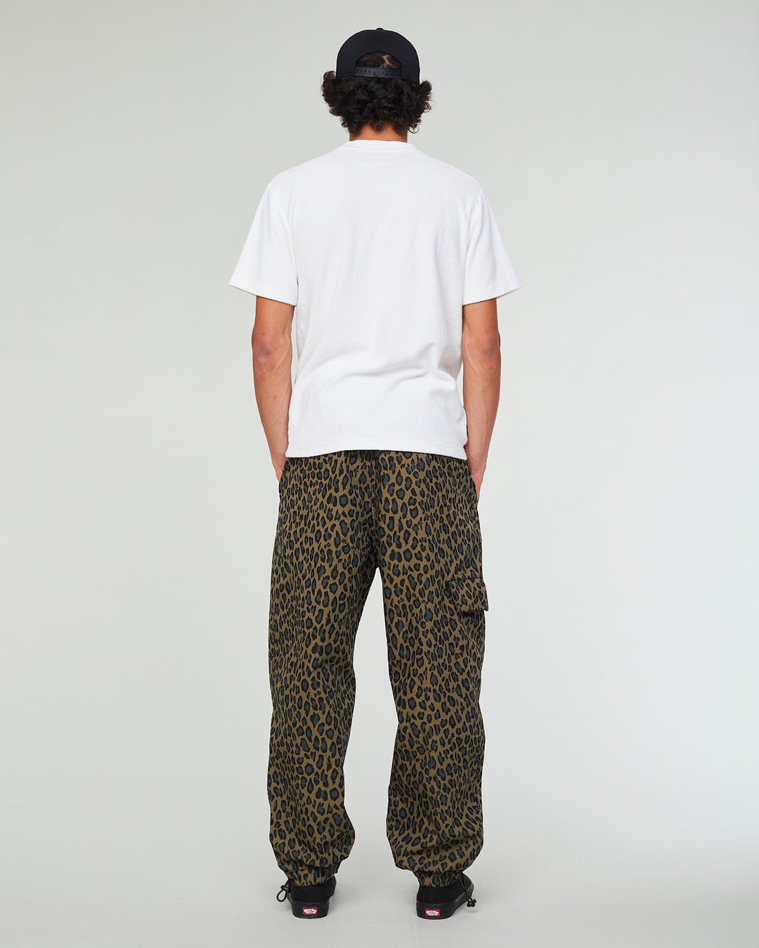 Desert Pants Cheetah Cotton Khaki