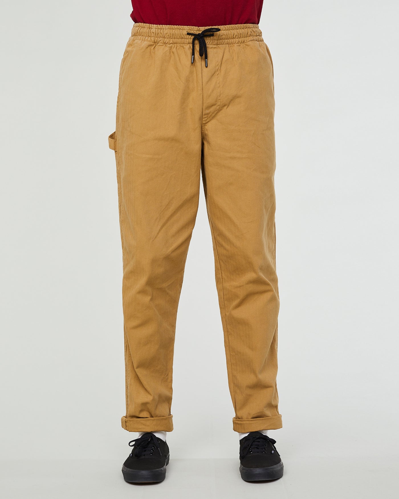 Gonz Pants Herringbone Twill Sand