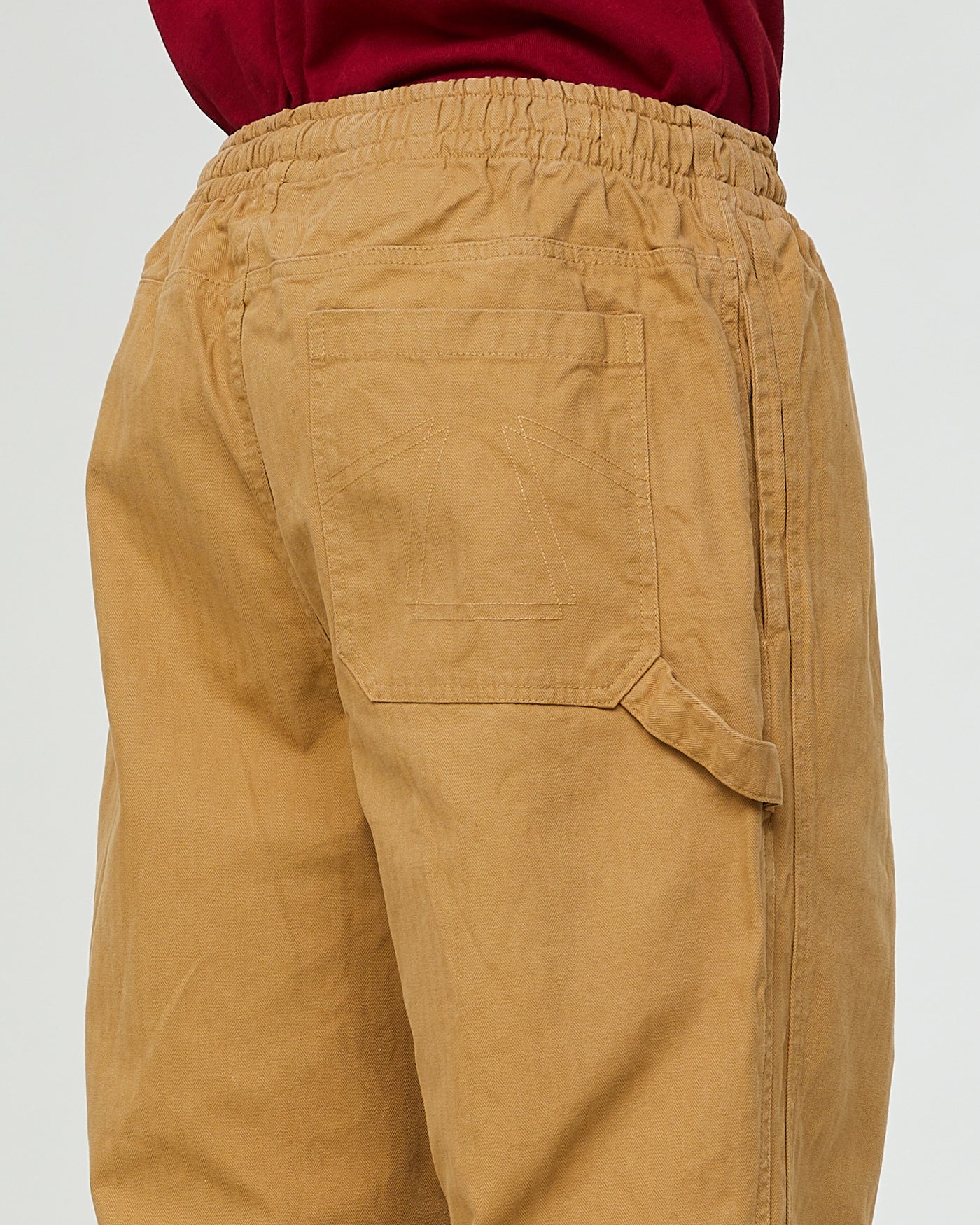 Gonz Pants Herringbone Twill Sand