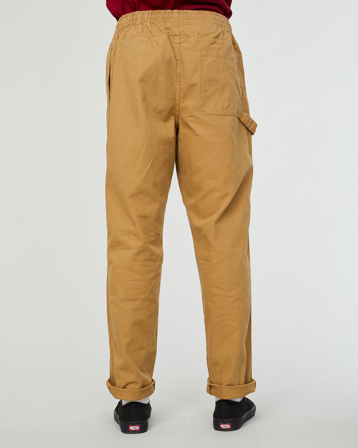 Gonz Pants Herringbone Twill Sand