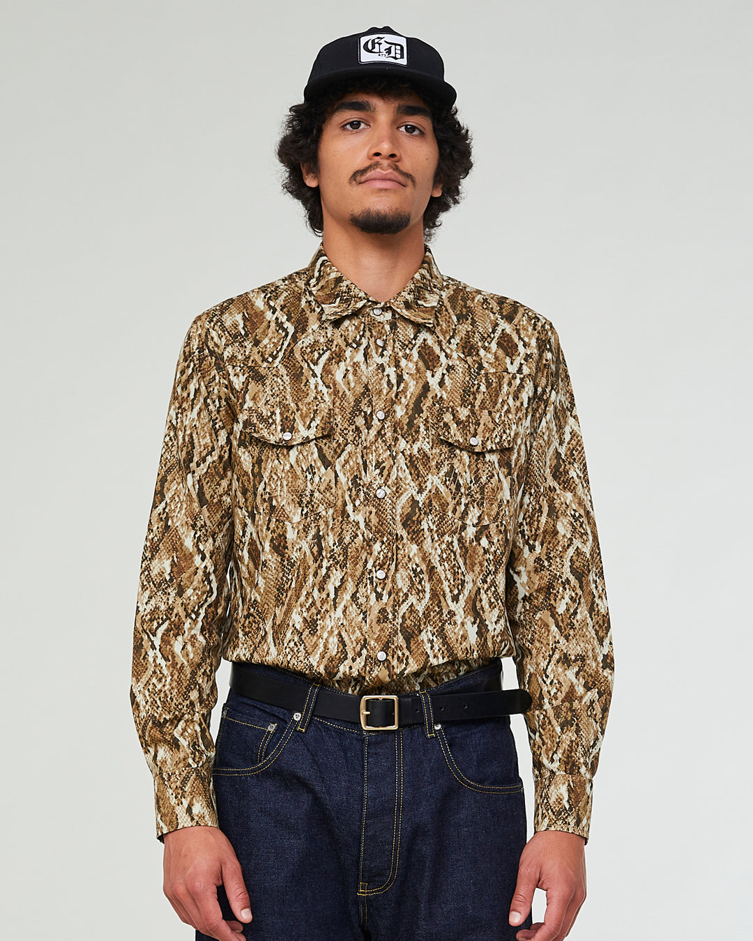 Western Shirt Cobra Cotton Multi